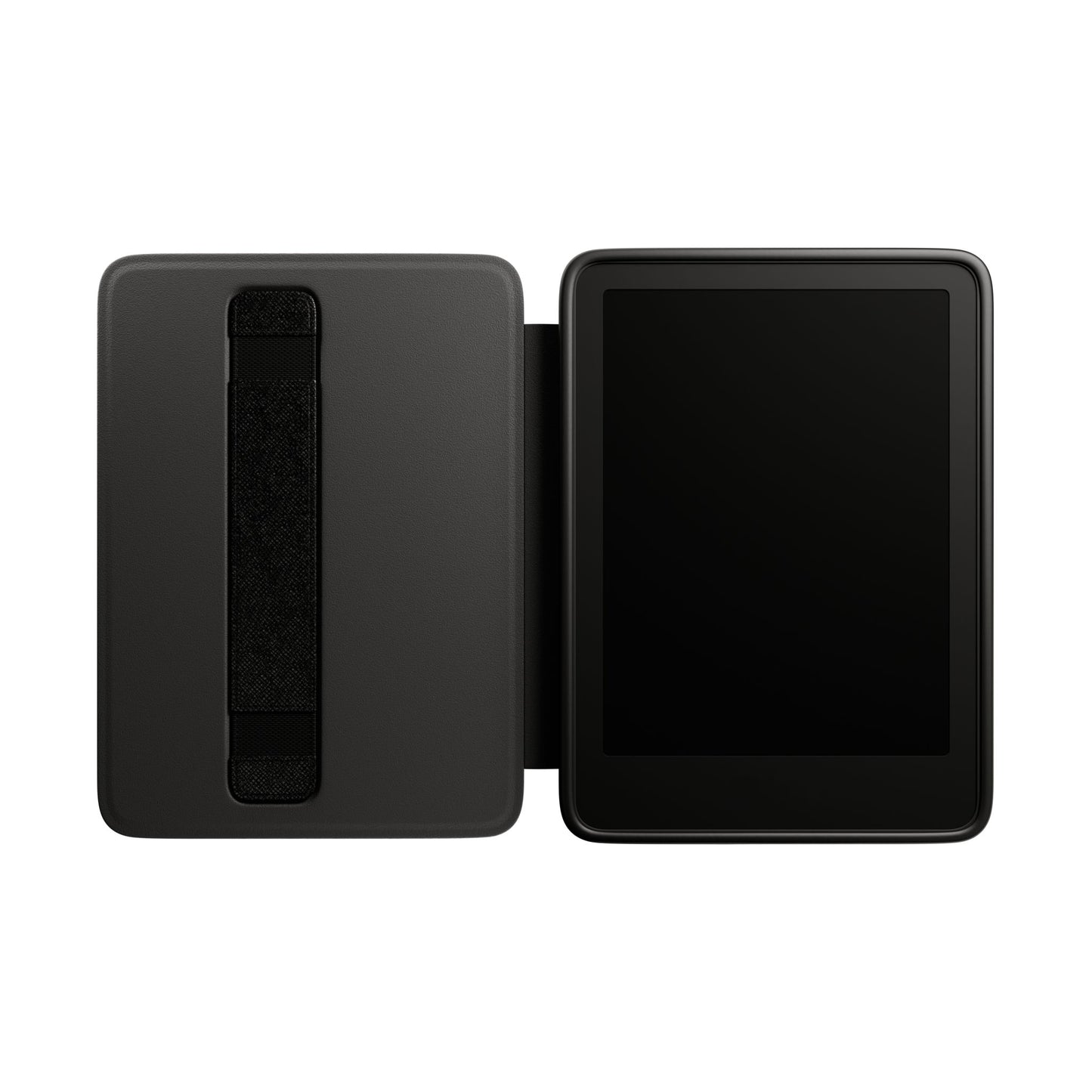 Slim Protective Kindle Case — Black Folio Cover for E-Readers