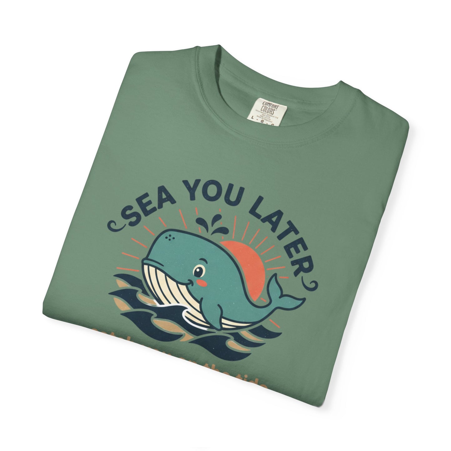 Sea You Later Whale graphic tee | T-Shirt