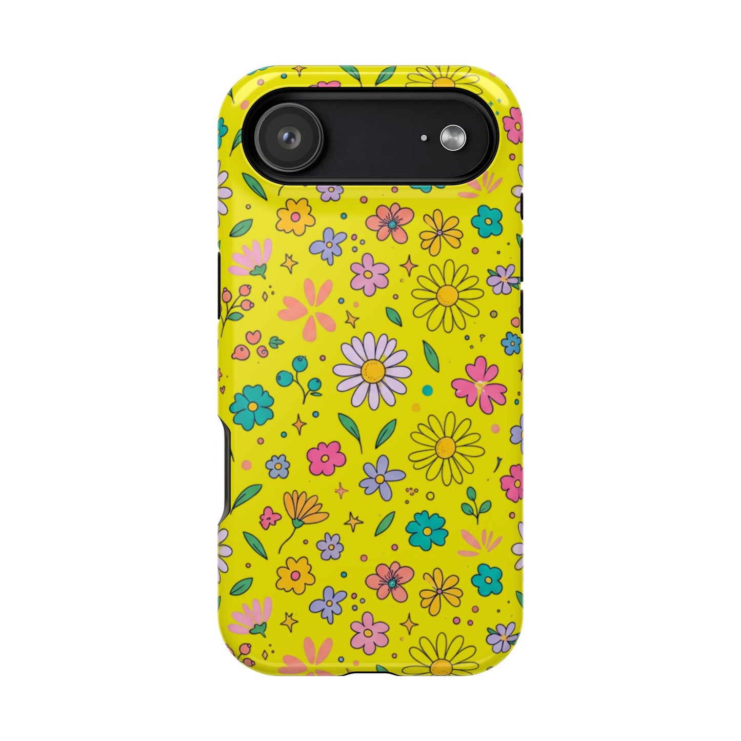 Floral Ditsy Phone Case — Magnetic Impact-Resistant Protective Cover