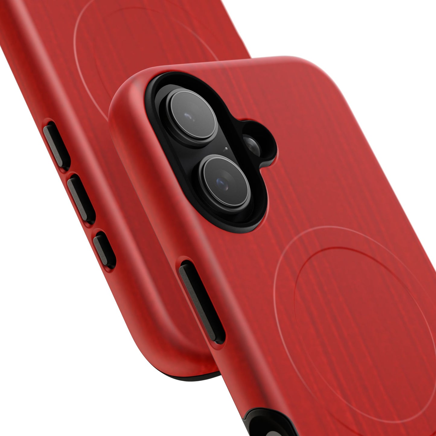 Red Magnetic Phone Case | Tough Magnetic Case, MagSafe Compatible