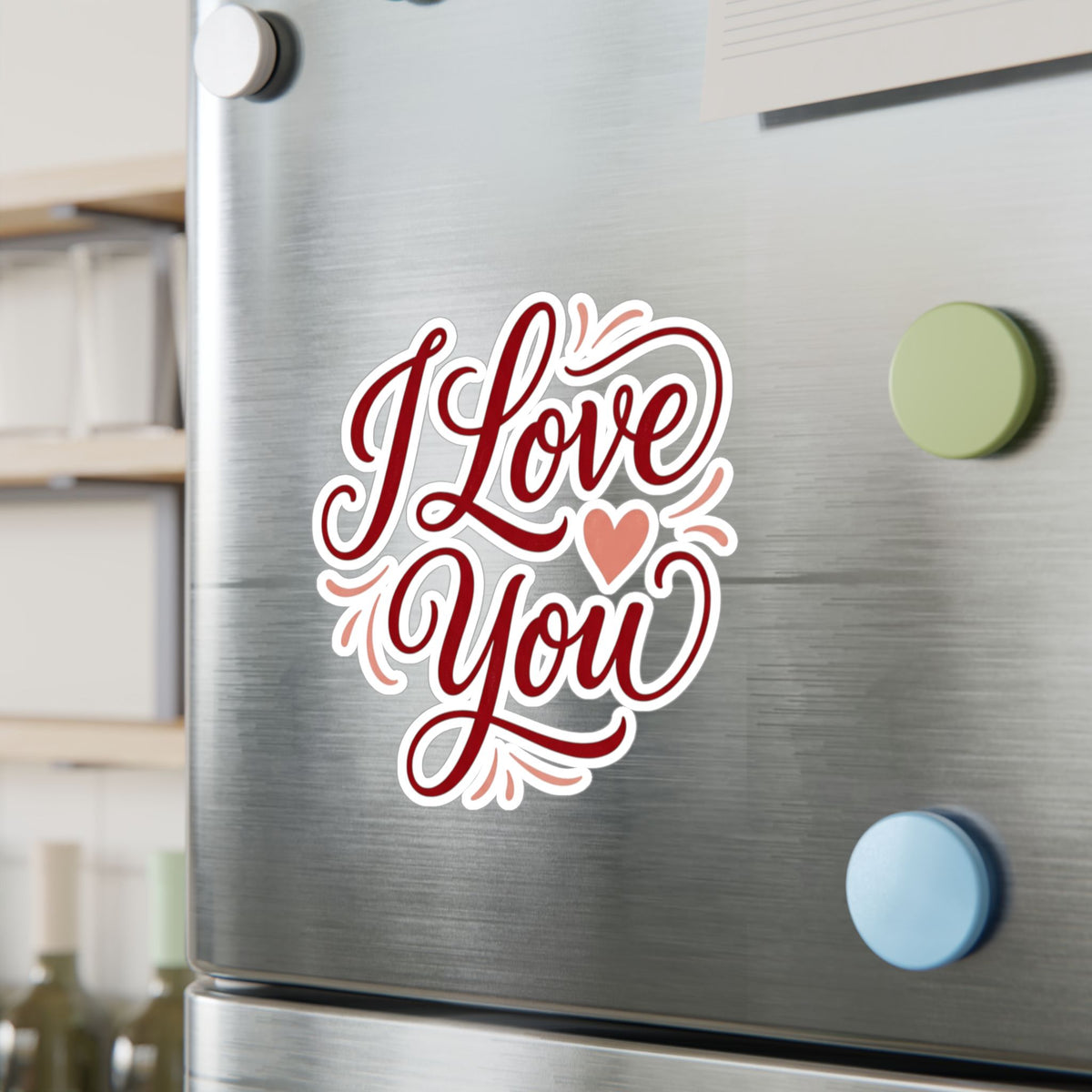 I Love You Vinyl Decal