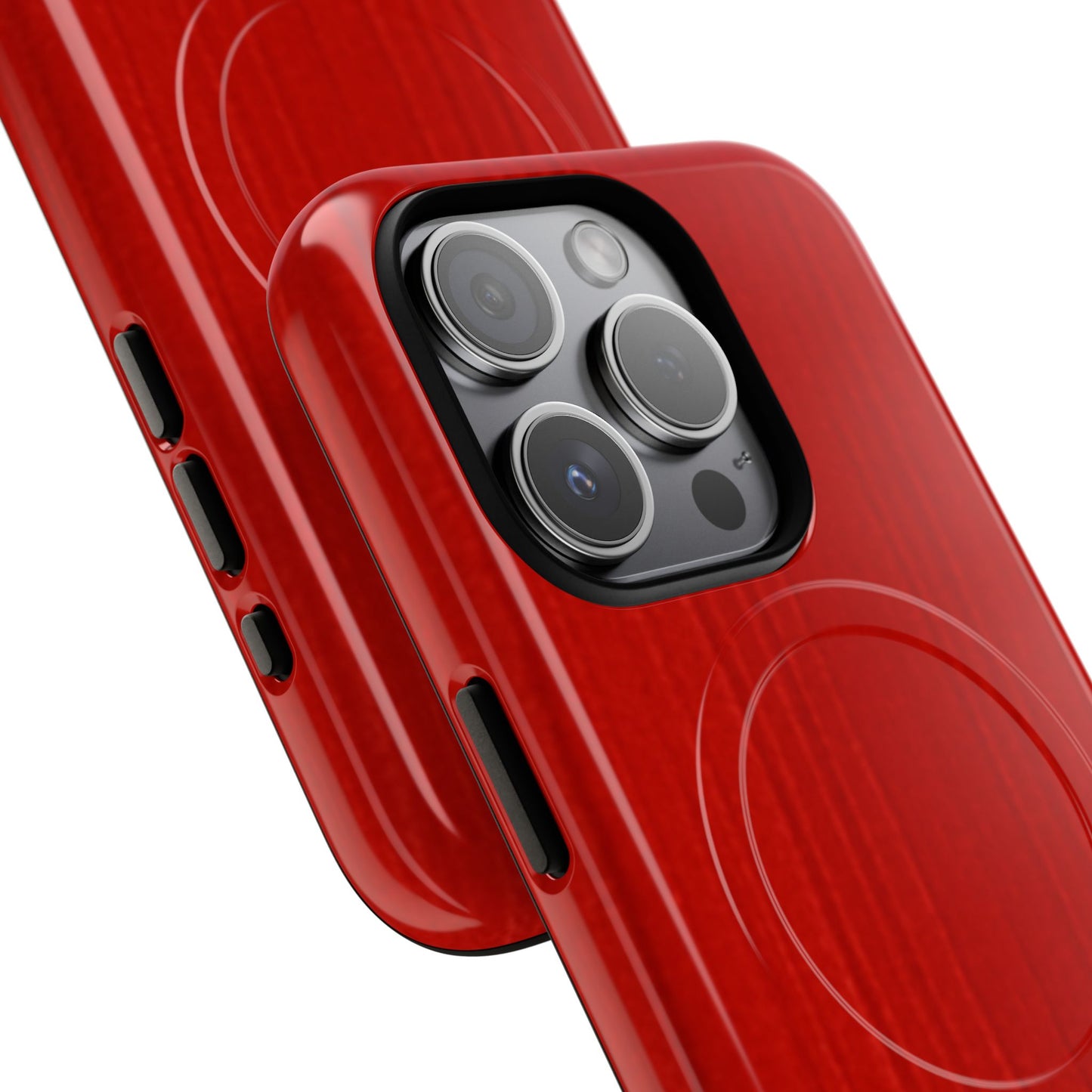 Red Magnetic Phone Case | Tough Magnetic Case, MagSafe Compatible