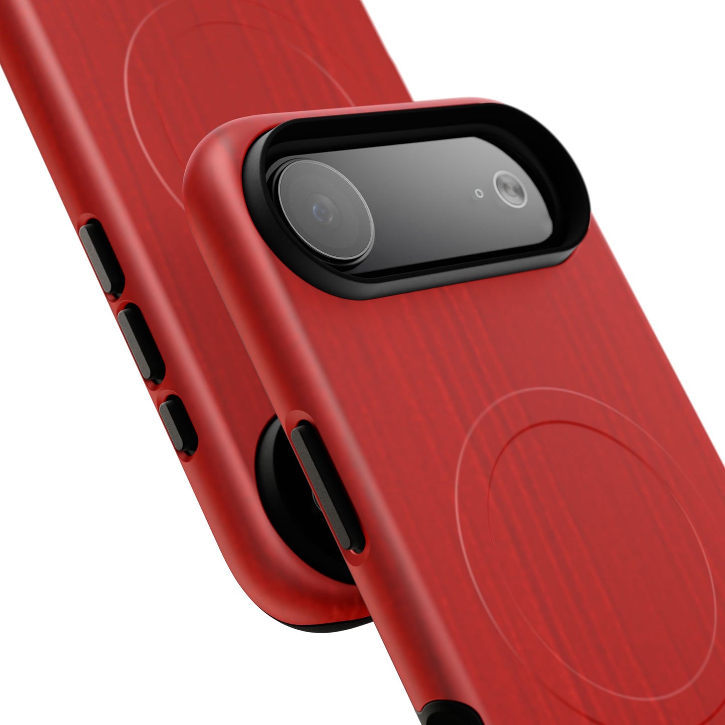 Red Magnetic Phone Case | Tough Magnetic Case, MagSafe Compatible