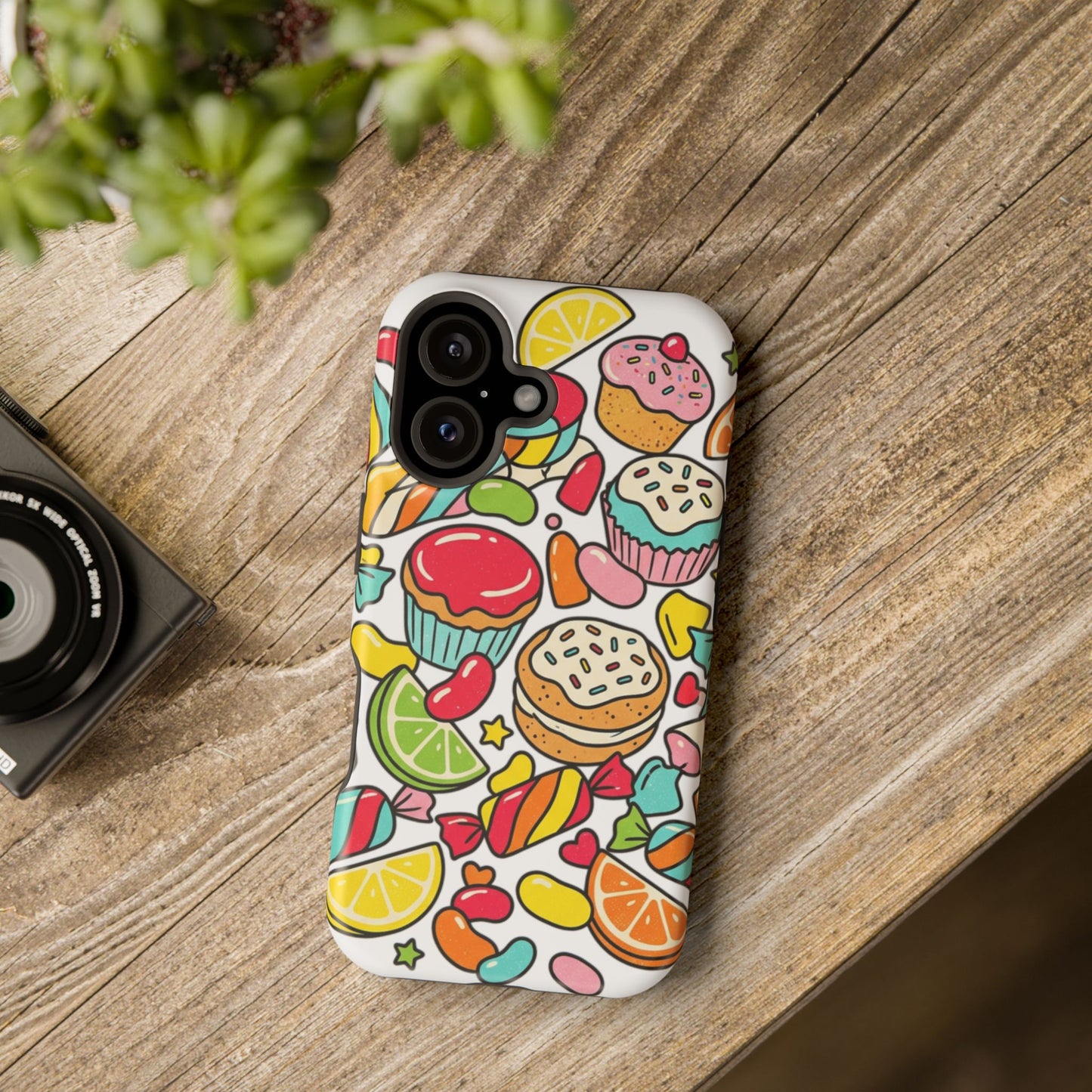 Candy Doodle Impact Phone Case