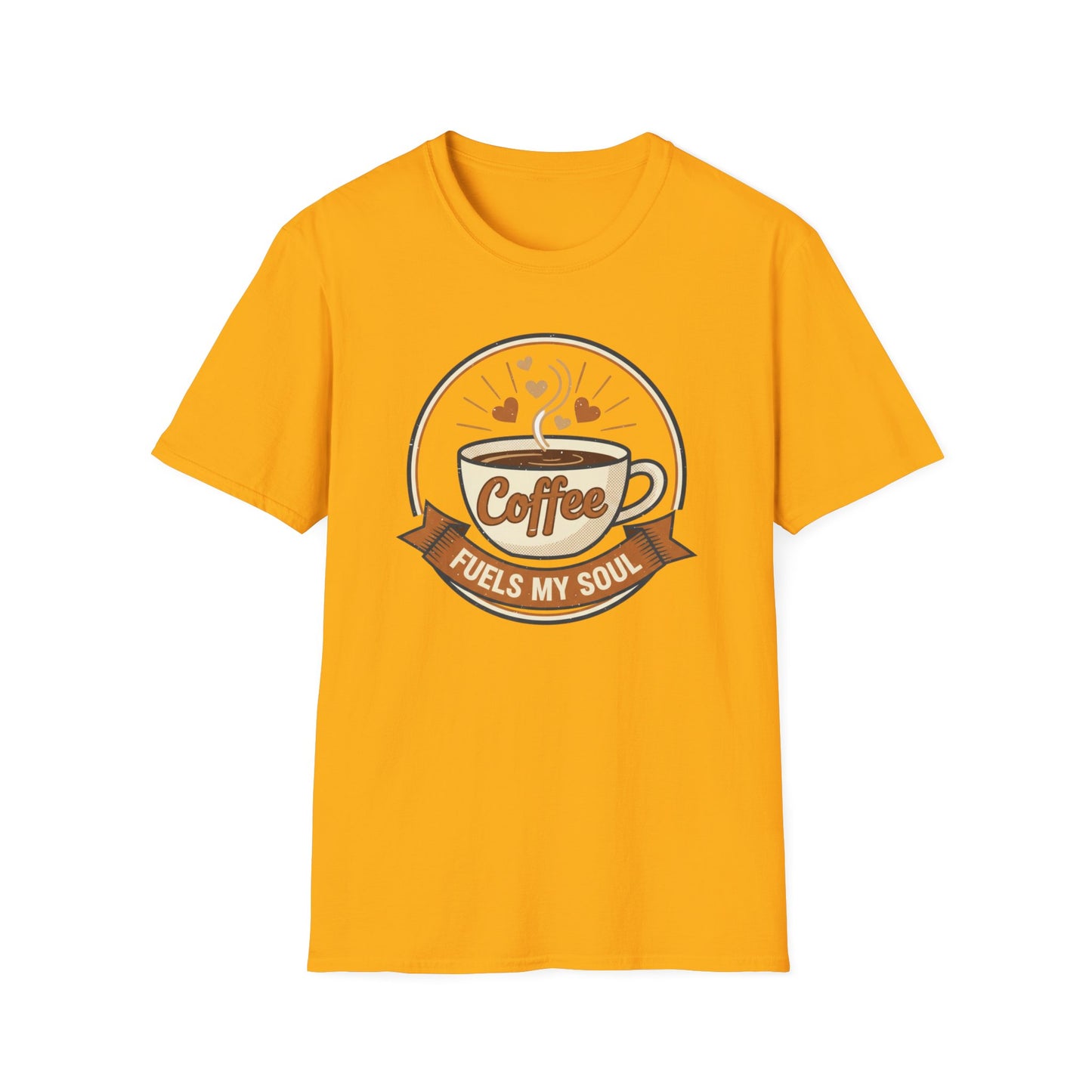 Coffee Fuels My Soul T-Shirt | Coffee Cup Tee, Cafe Lover Tee