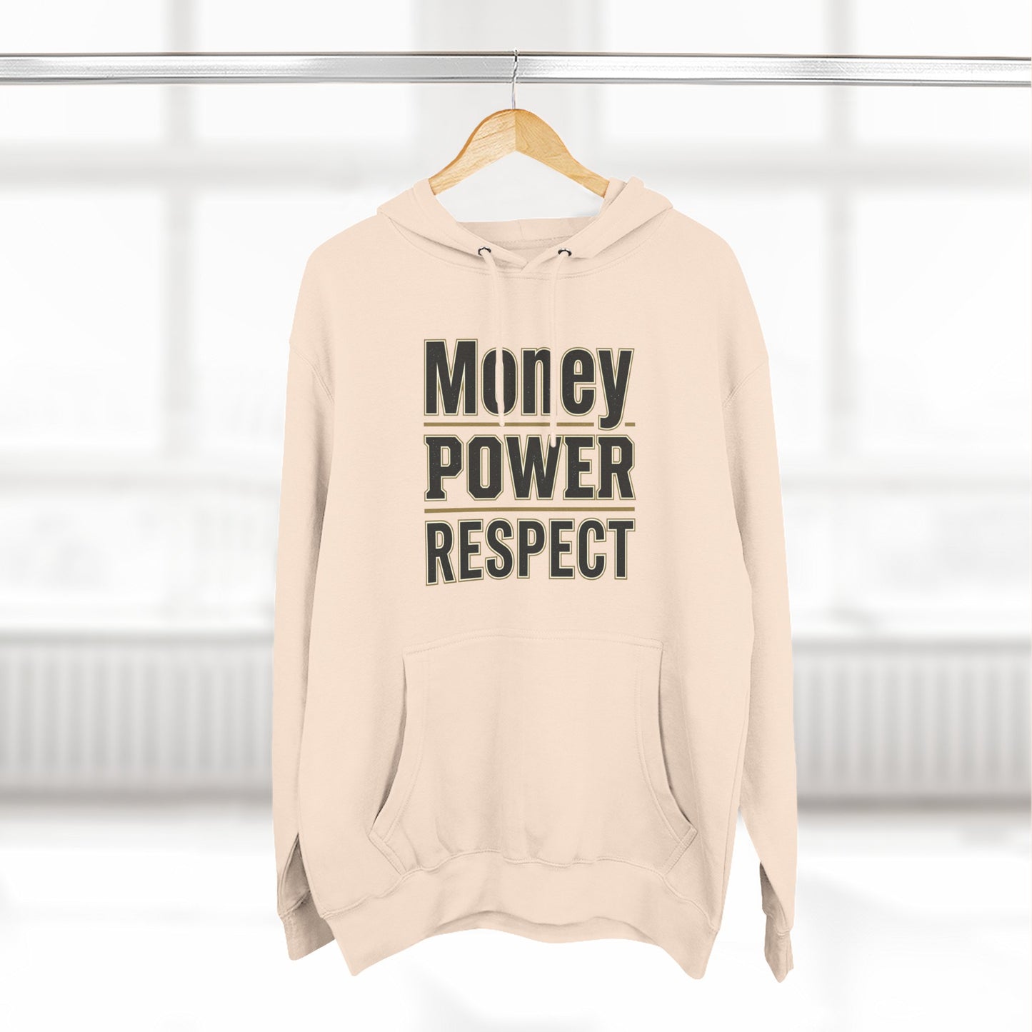 Money • Power • Respect Hoodie – Bold Graphic Fleece Pullover
