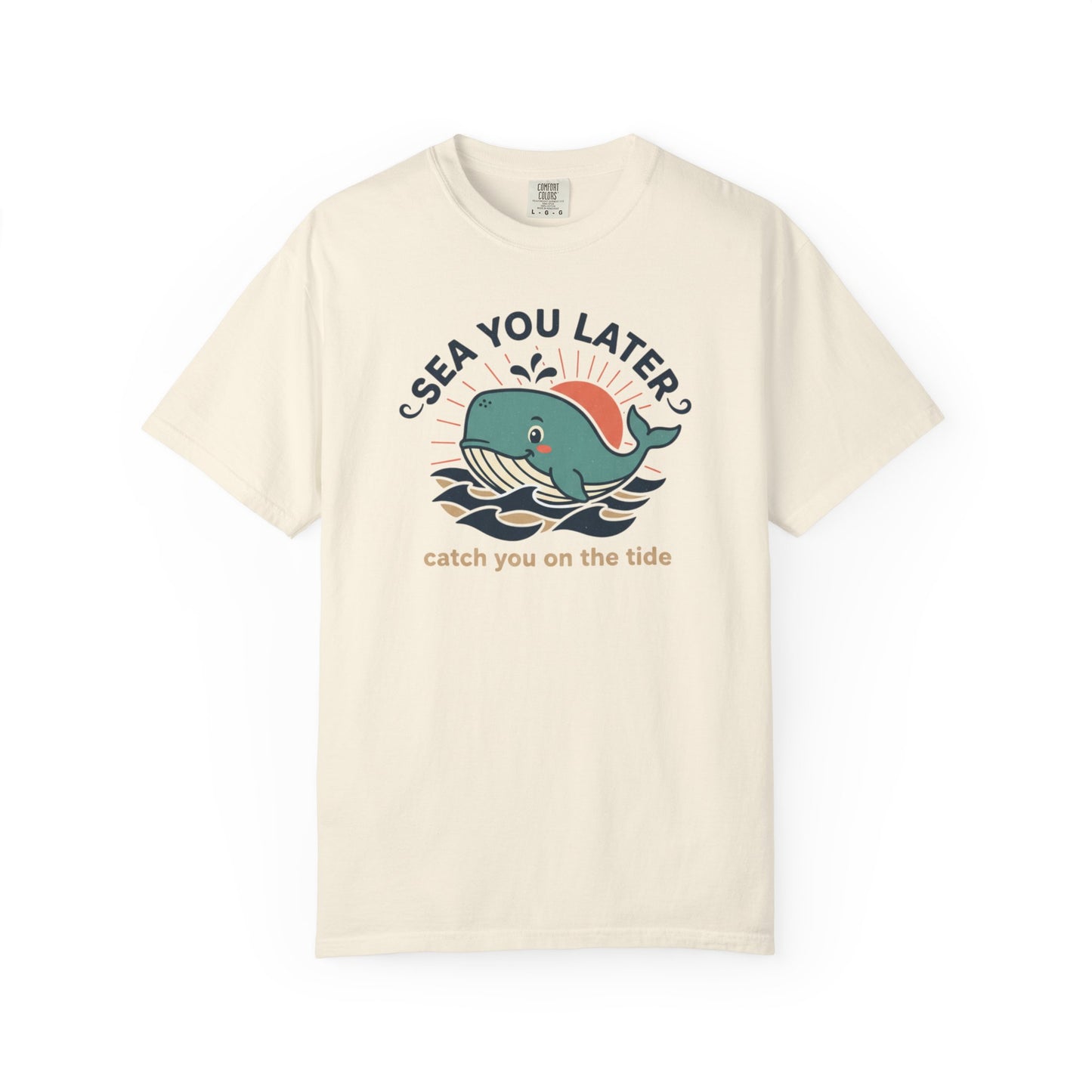 Sea You Later Whale graphic tee | T-Shirt