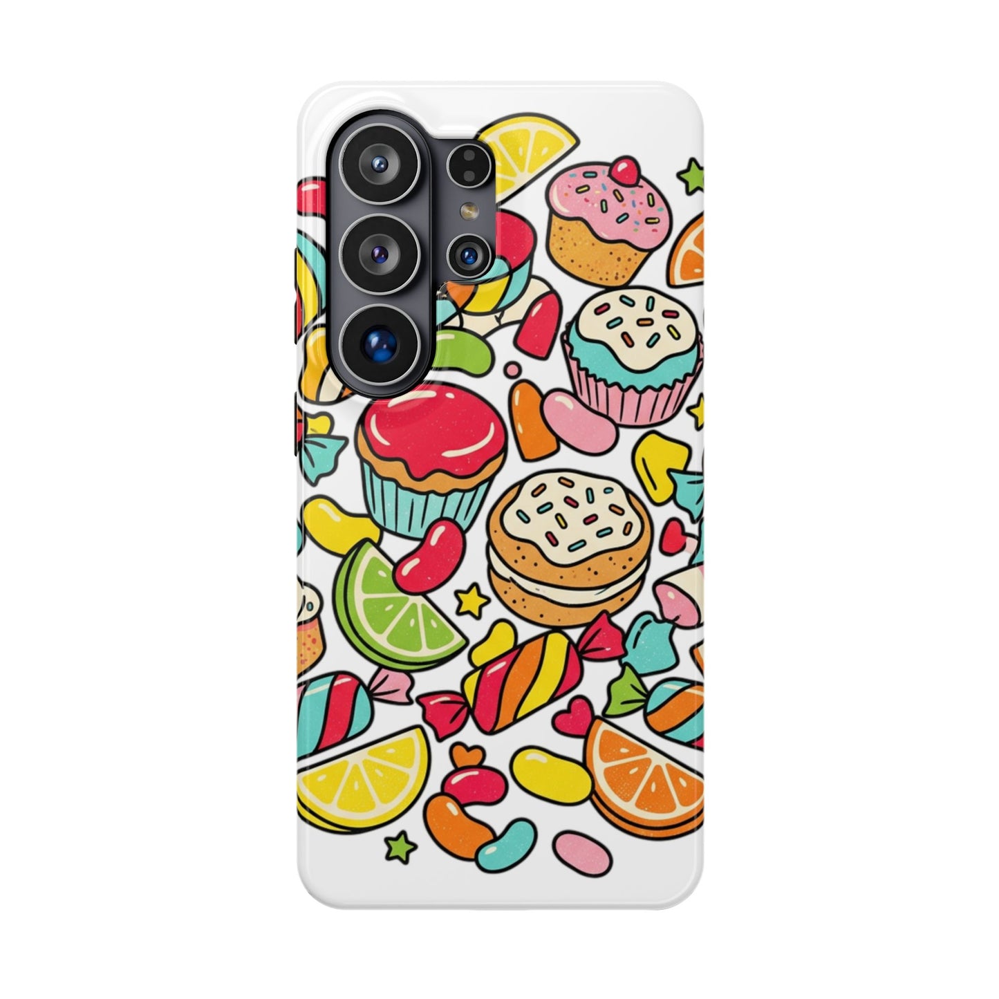 Candy Doodle Impact Phone Case
