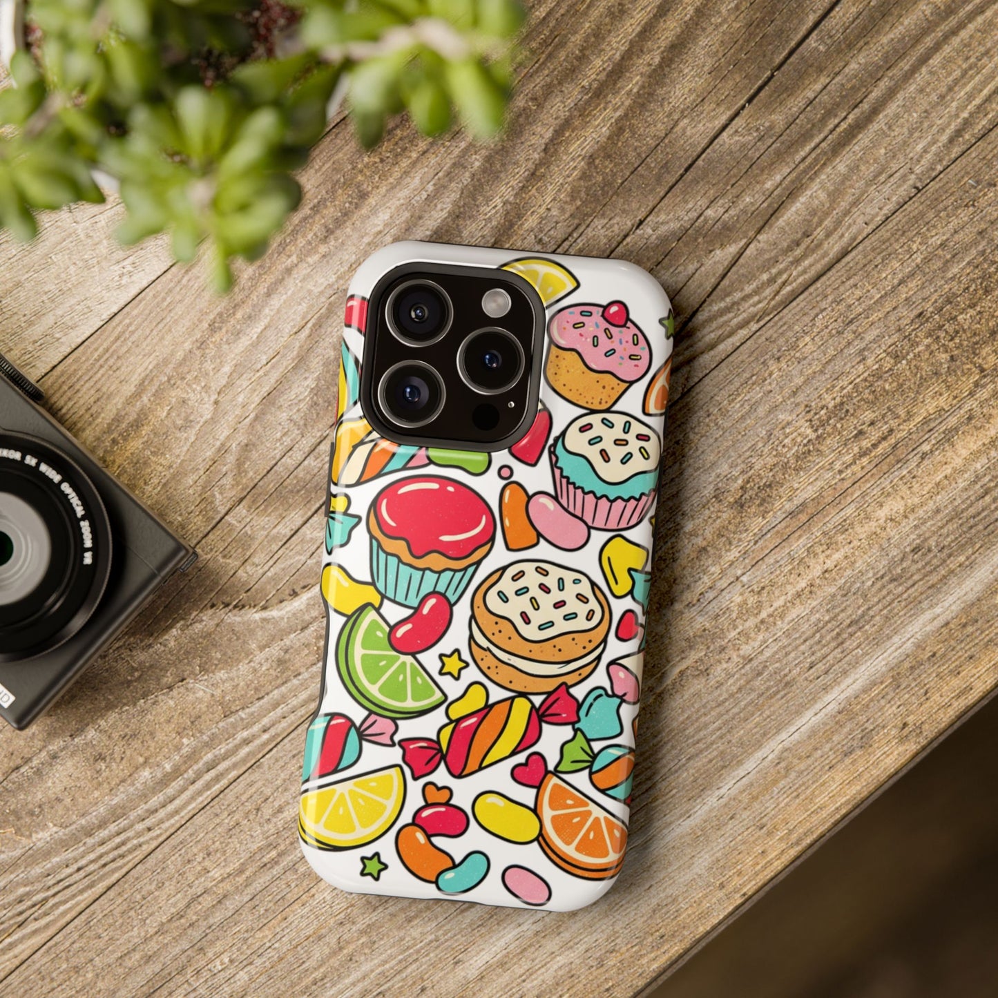 Candy Doodle Impact Phone Case