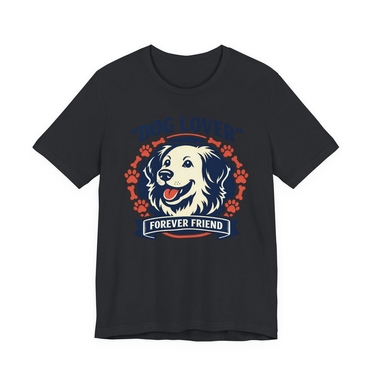 Dog Lover Tee — "Forever Friend" Graphic T‑Shirt