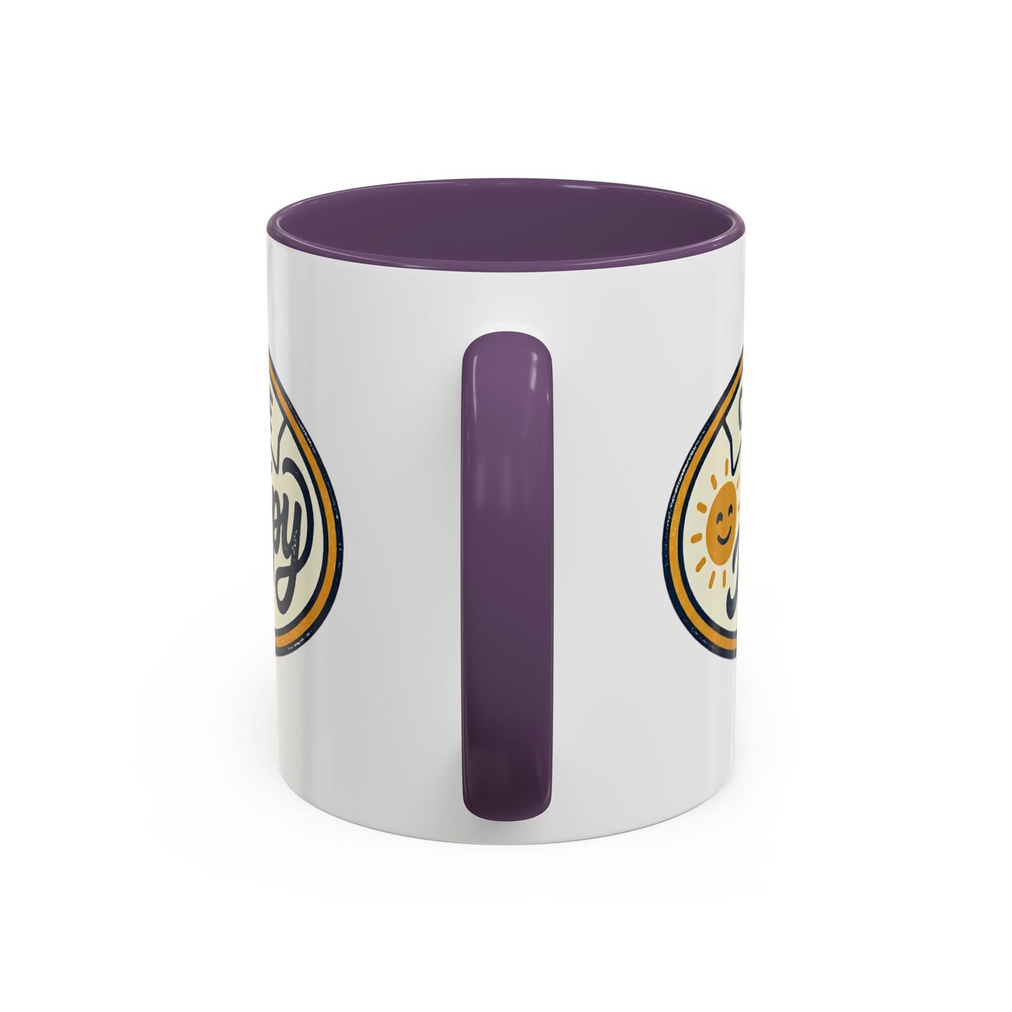 Choose Happy Coffee Mug — Inspirational Ceramic Accent Mug (11/15oz)