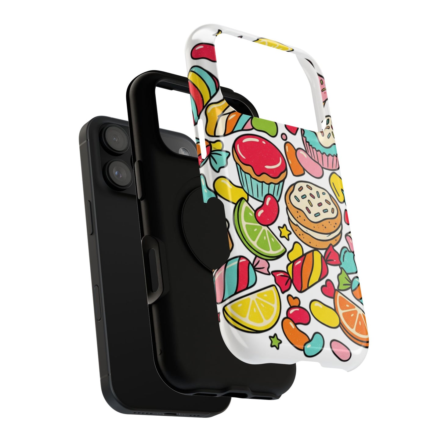 Candy Doodle Impact Phone Case