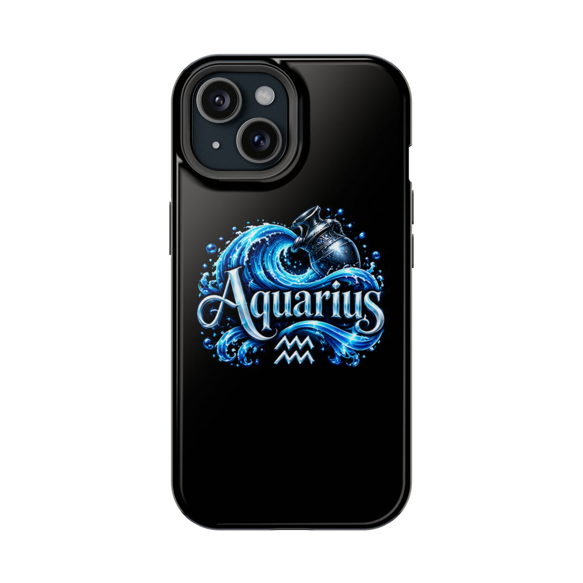Aquarius Zodiac Magnetic Impact-Resistant Phone Case