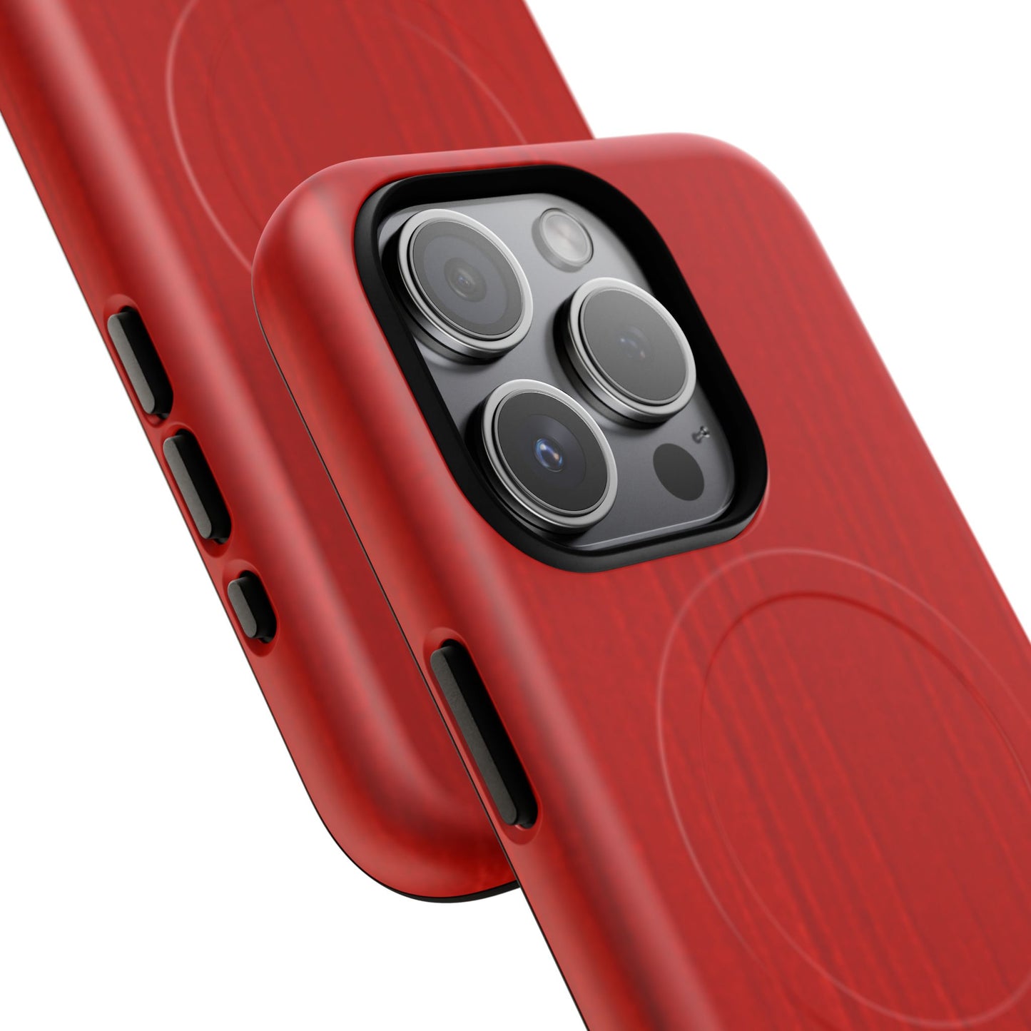 Red Magnetic Phone Case | Tough Magnetic Case, MagSafe Compatible