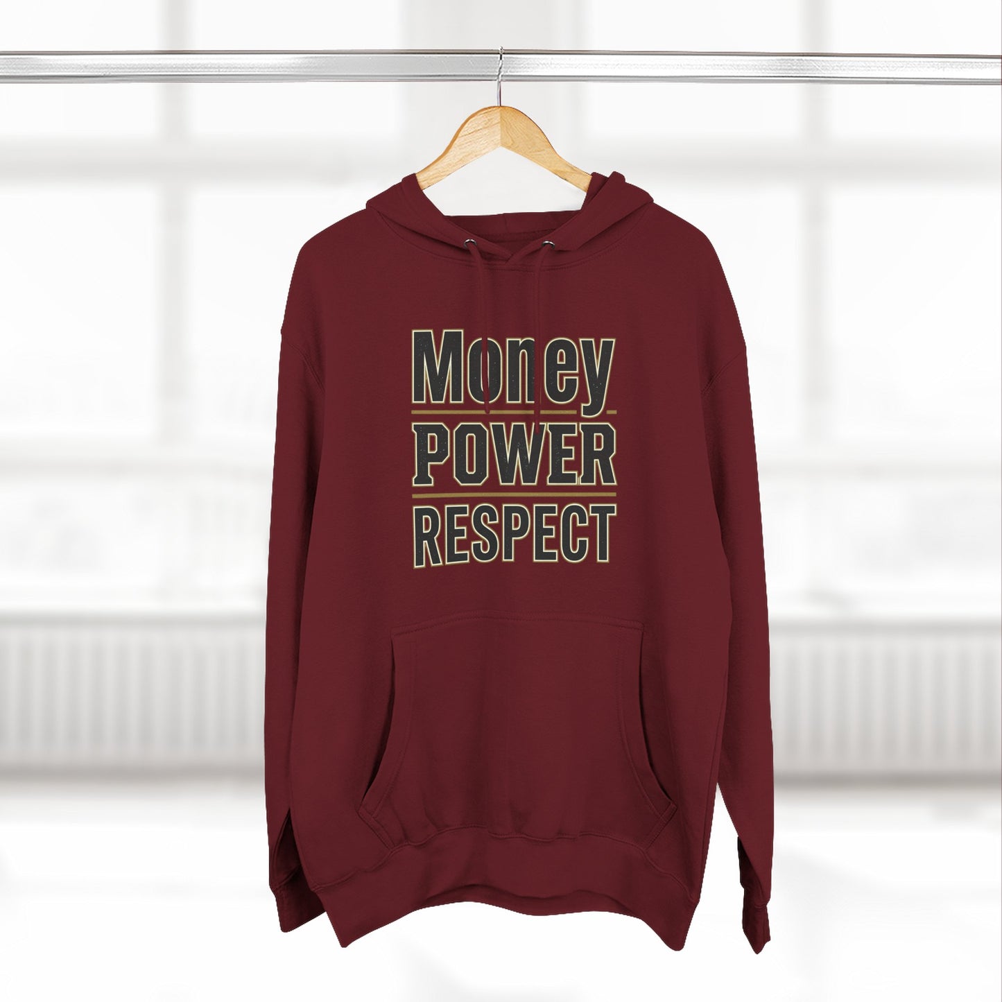 Money • Power • Respect Hoodie – Bold Graphic Fleece Pullover