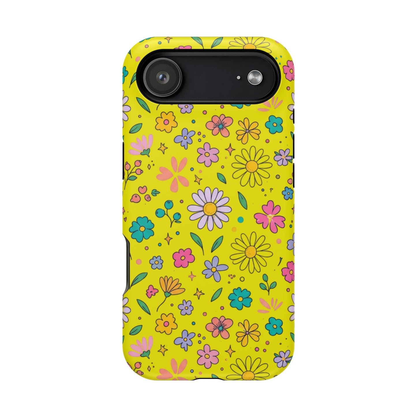 Floral Ditsy Phone Case — Magnetic Impact-Resistant Protective Cover