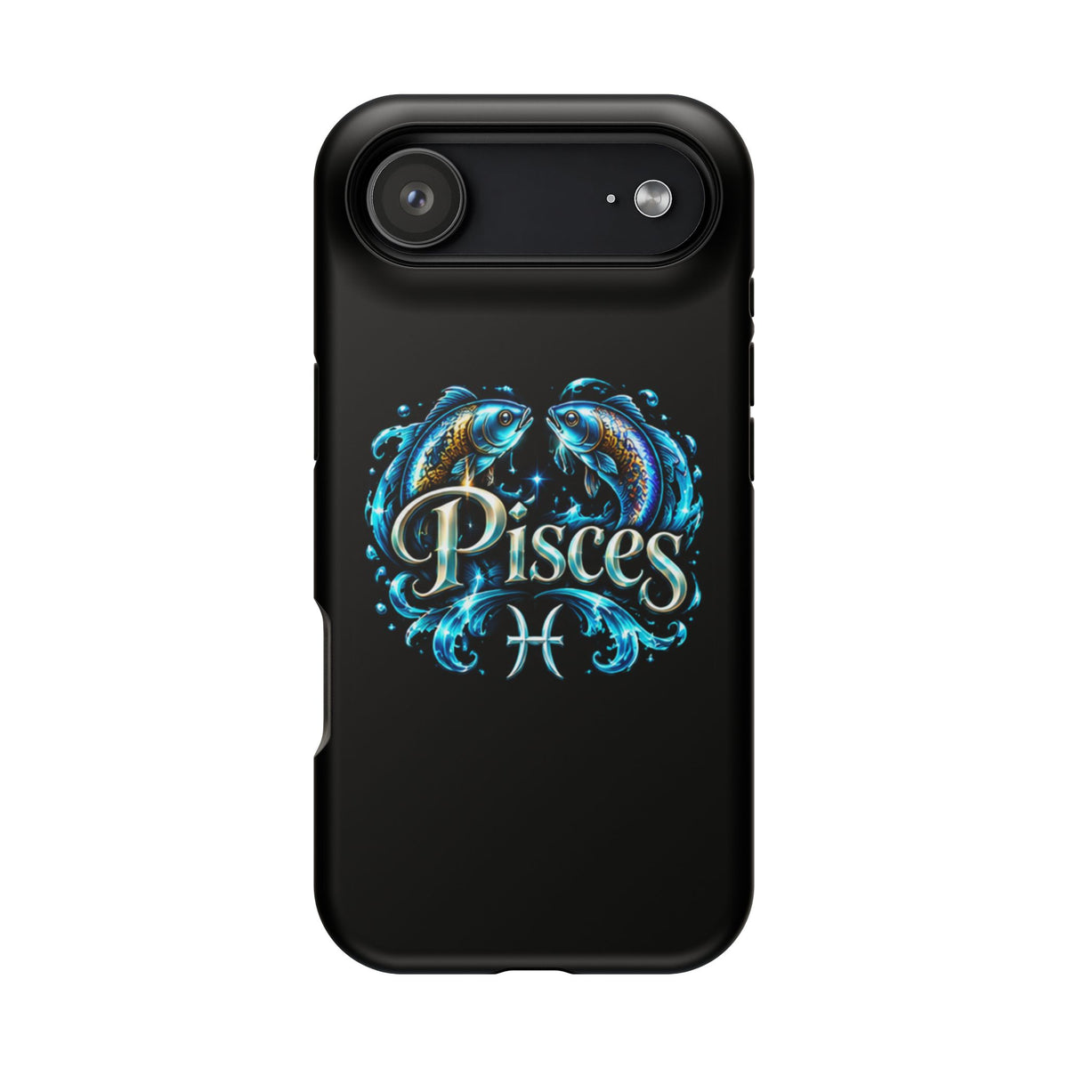 Pisces Magnetic Impact-Resistant Phone Case — Zodiac Fish Astrology Design