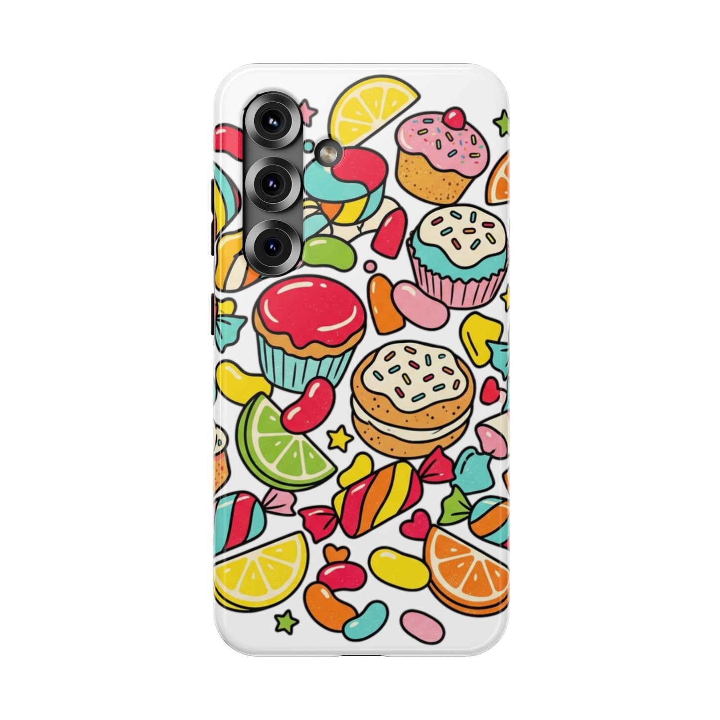 Candy Doodle Impact Phone Case