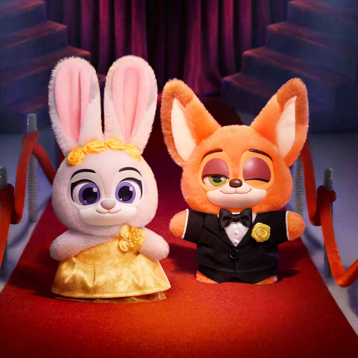 POP MART Zootopia Ace Duo Plush Pendant Blind Box