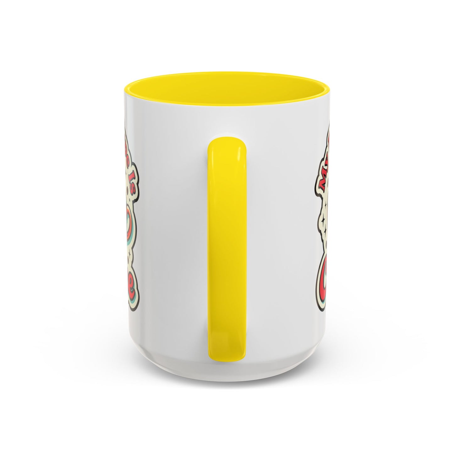 Coffee Mug - "My Blood Type Is Coffee" Accent Ceramic Mug (11oz & 15oz)