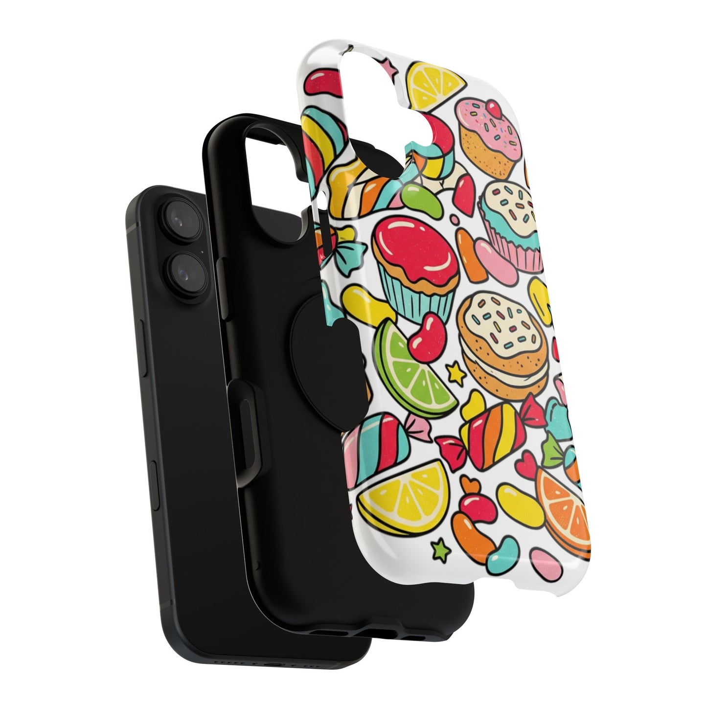 Candy Doodle Impact Phone Case