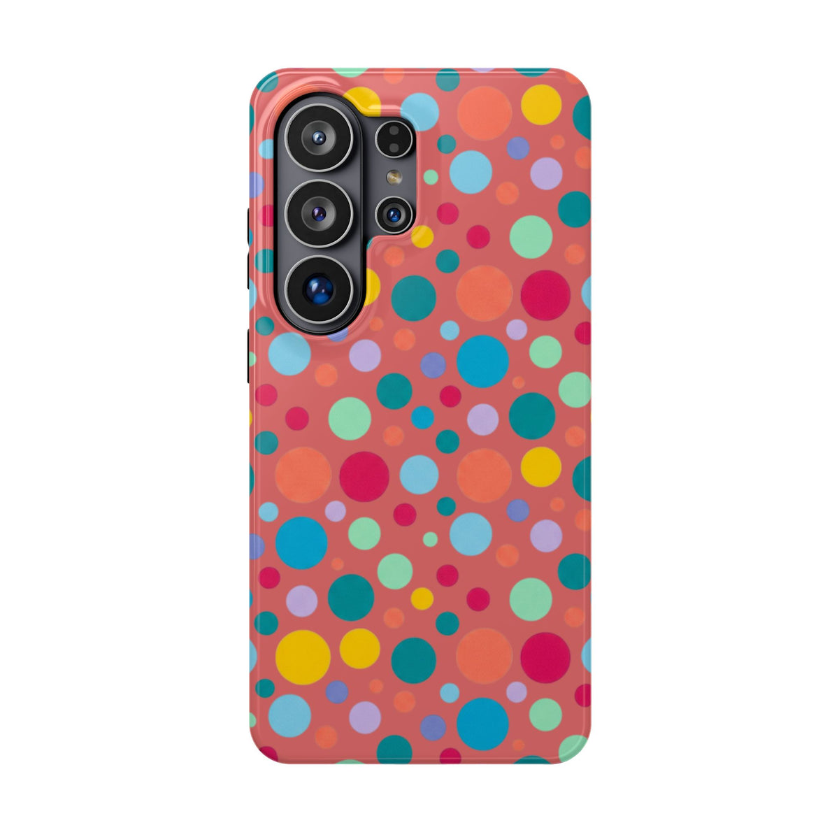 Colorful Polka Dot Magnetic Phone Case — Impact-Resistant, Vibrant Retro Dots