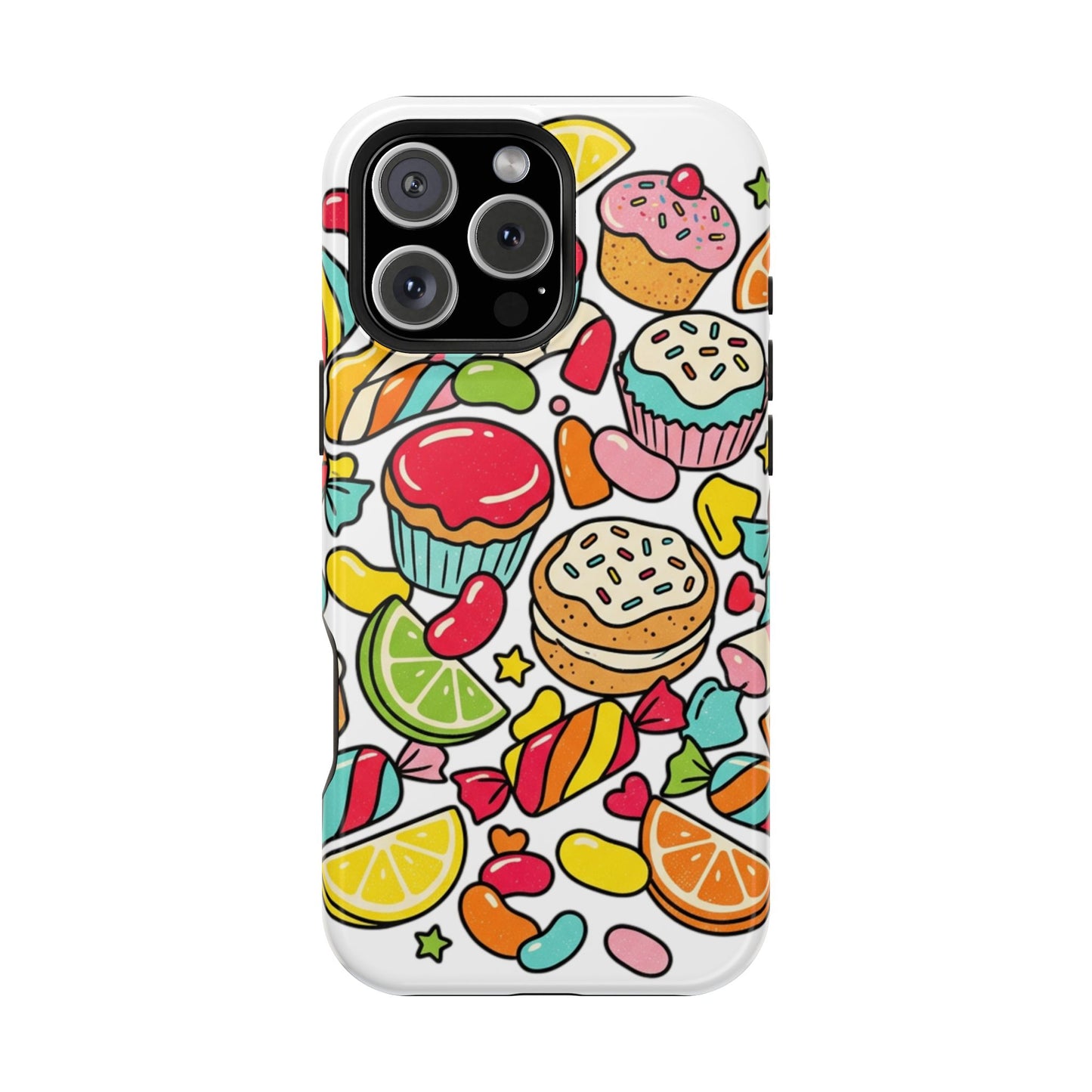 Candy Doodle Impact Phone Case
