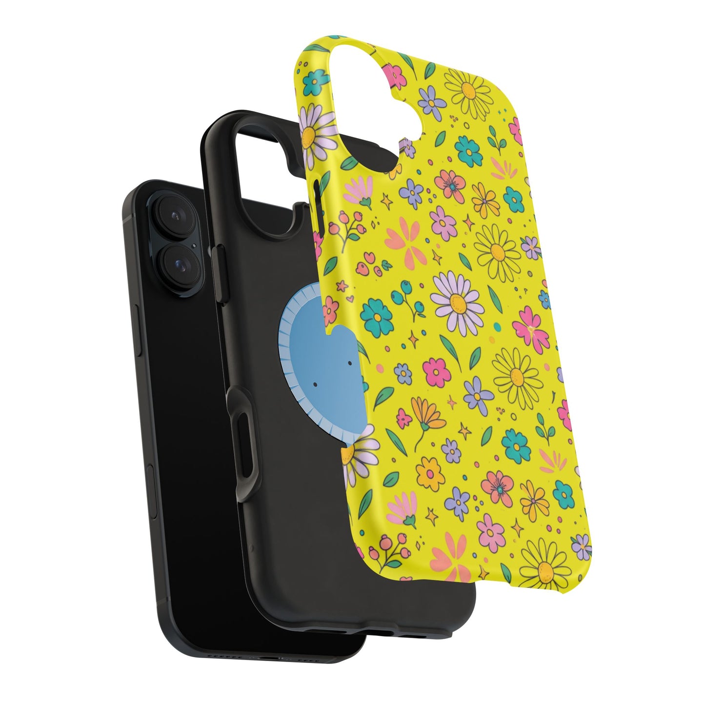 Floral Ditsy Phone Case — Magnetic Impact-Resistant Protective Cover