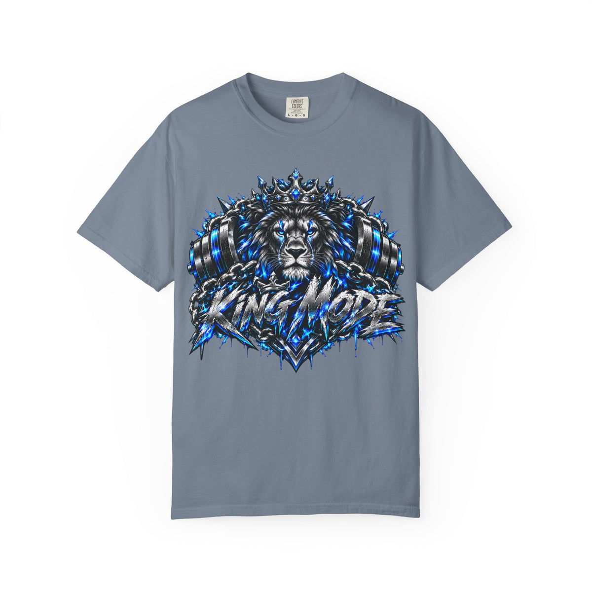 Lion Kingmode Graphic Tee — Gaming Headset Lion Design