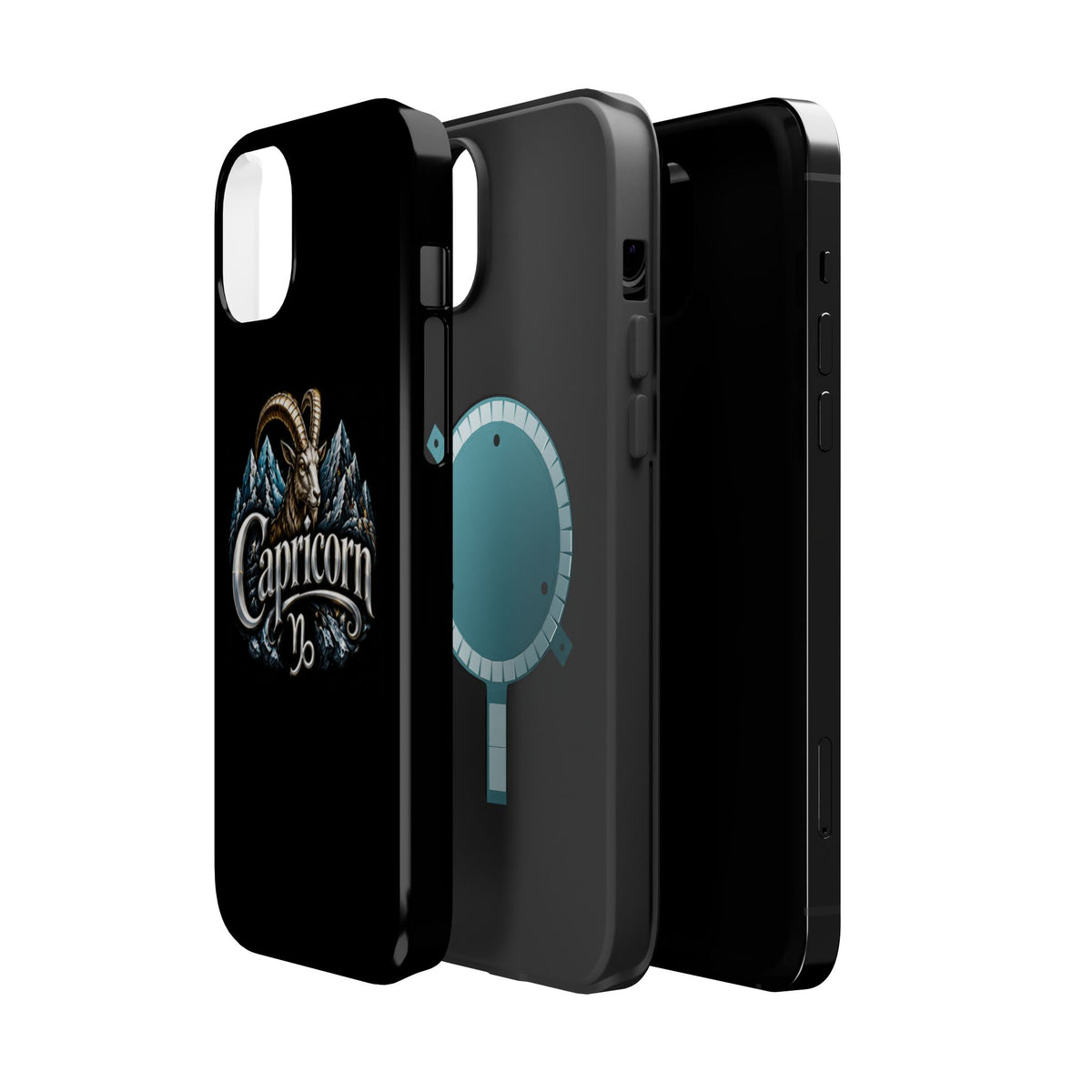 Capricorn Magnetic Impact-Resistant Phone Case — Zodiac Goat Design