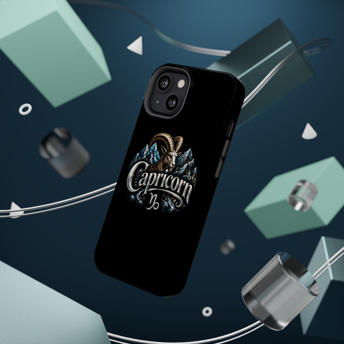 Capricorn Magnetic Impact-Resistant Phone Case — Zodiac Goat Design