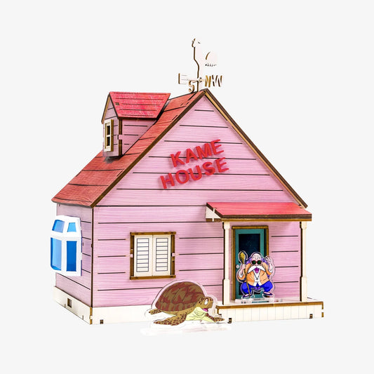 Puremind x Dragon Ball Kame House 3D Puzzle Model Kit - Official Collectible