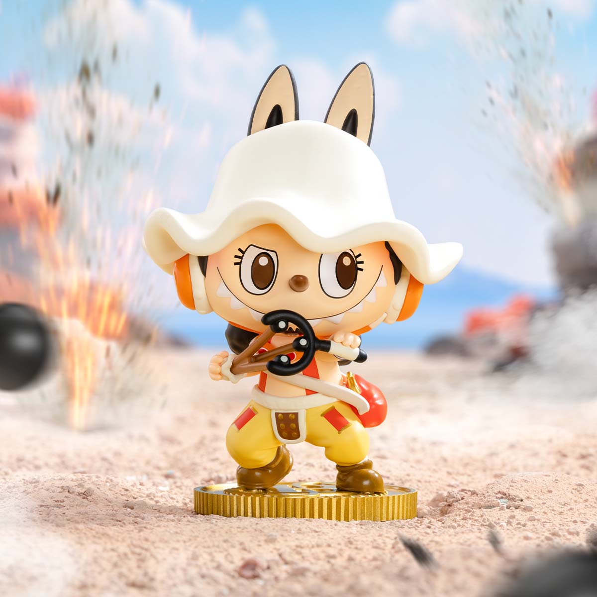 POP MART LABUBU THE MONSTERS × One Piece Series Figures Blind Box (1 Blind Box)