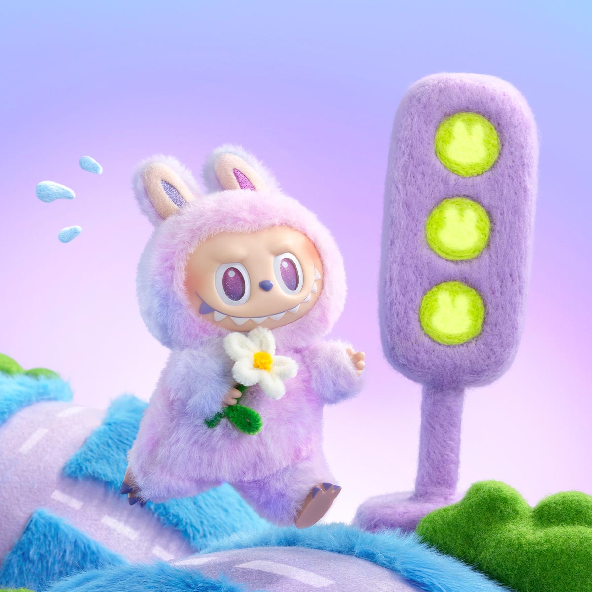 LABUBU Big into Energy Series Vinyl Plush Pendant Blind Box - POP MART The Monsters