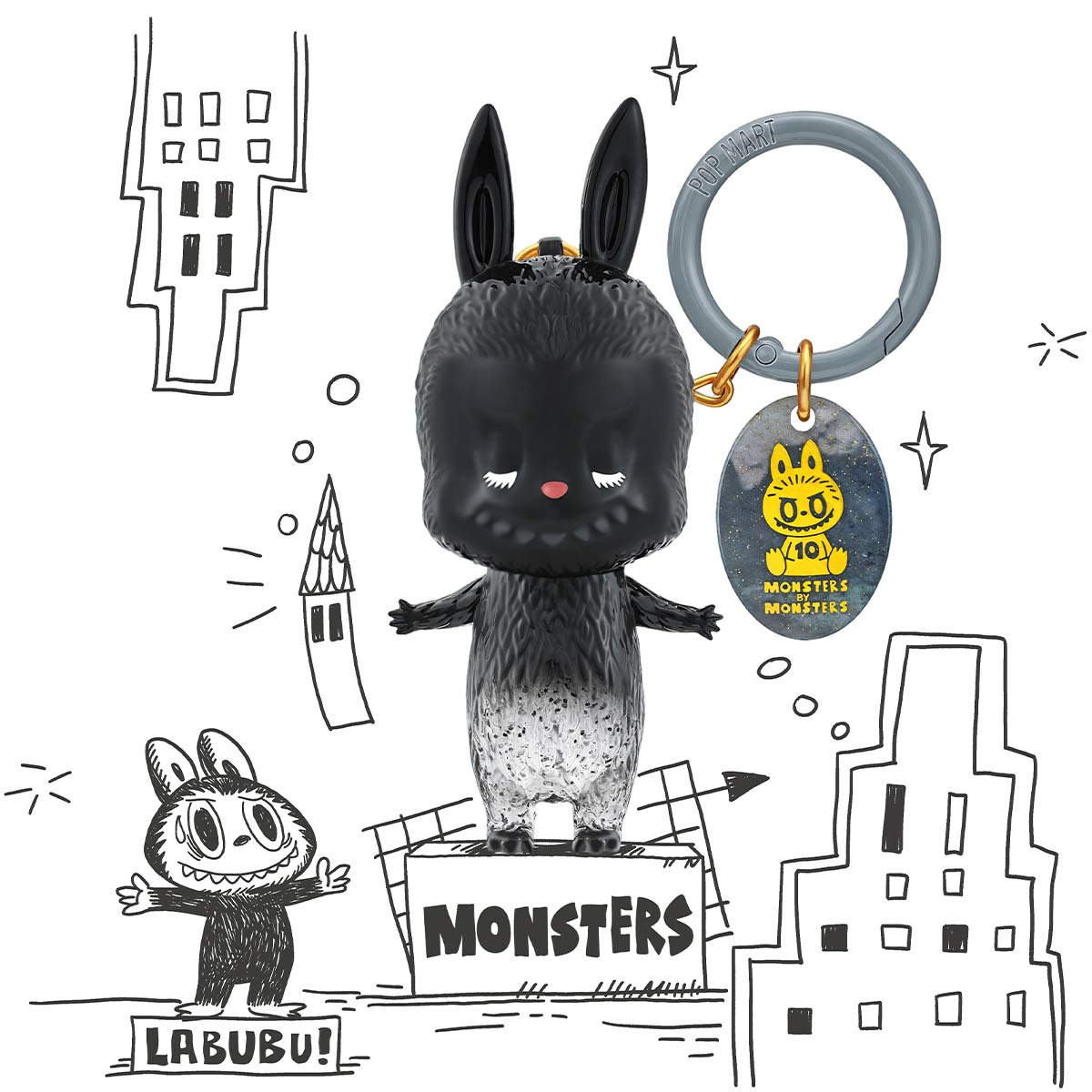 POP MART The Monsters 10th Anniversary Series Blind Box Figure