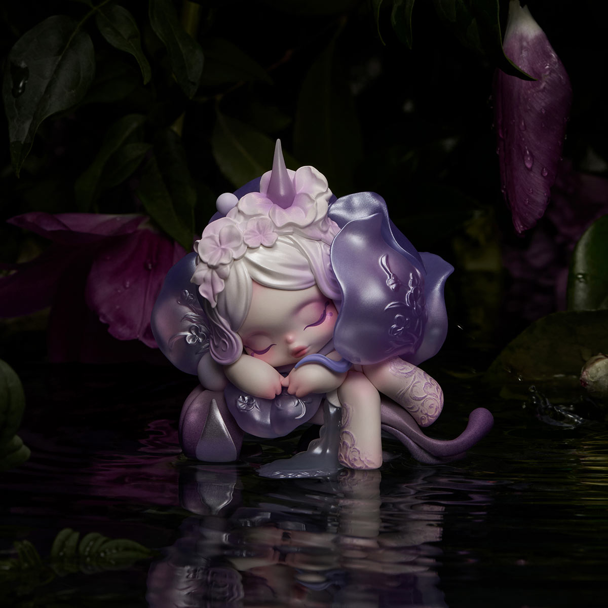 SKULLPANDA Petals in Four Acts Series Blind Box Figure | POP MART