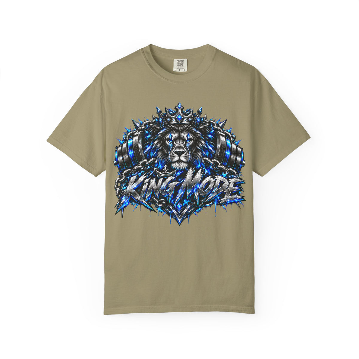 Lion Kingmode Graphic Tee — Gaming Headset Lion Design