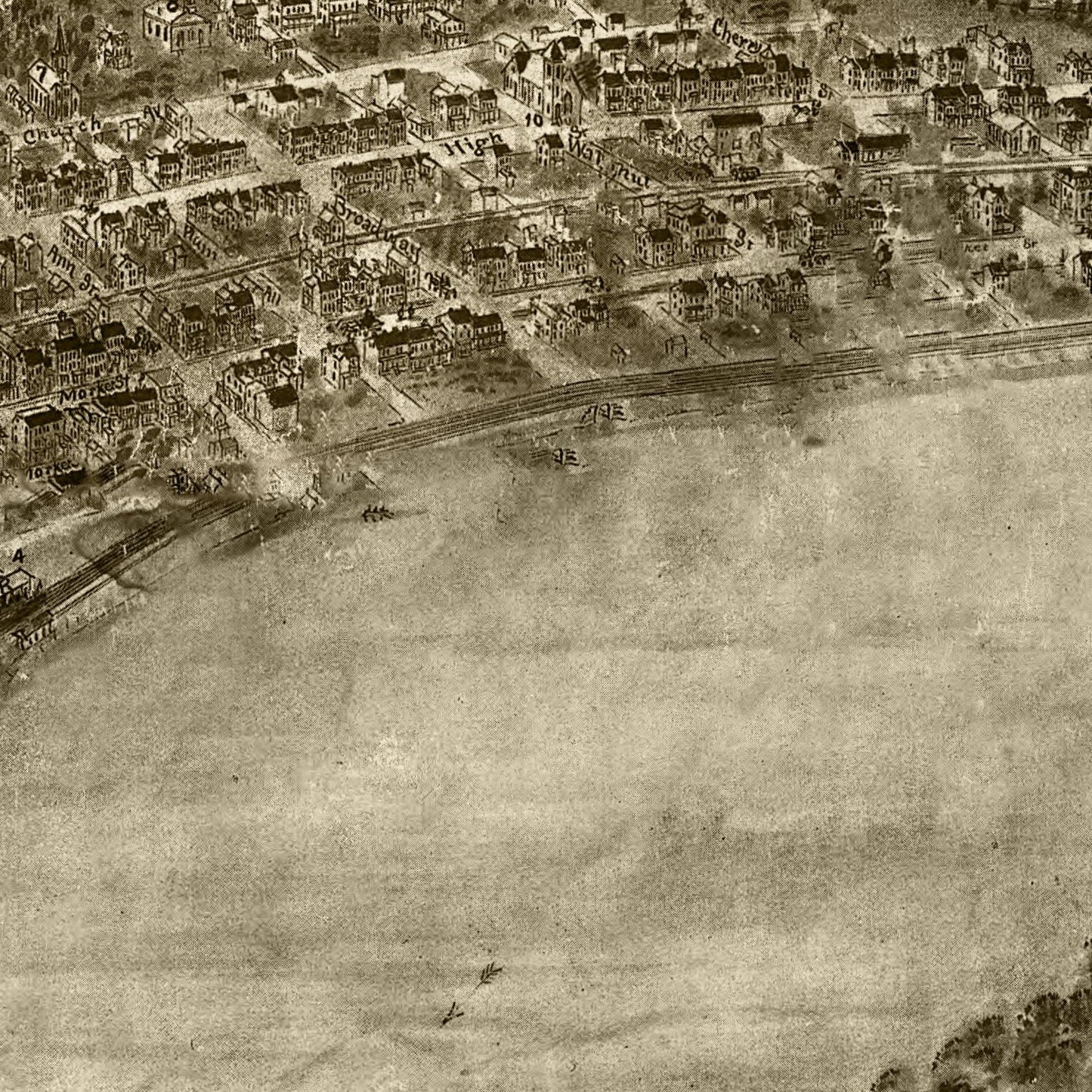Vintage Map of Duncannon, Pennsylvania 1903