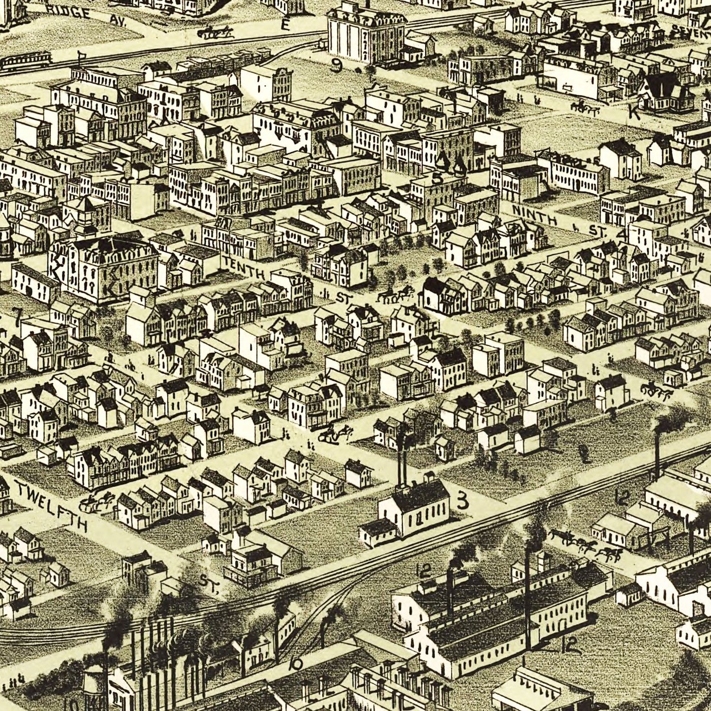 Vintage Map of New Kensington, Pennsylvania 1902
