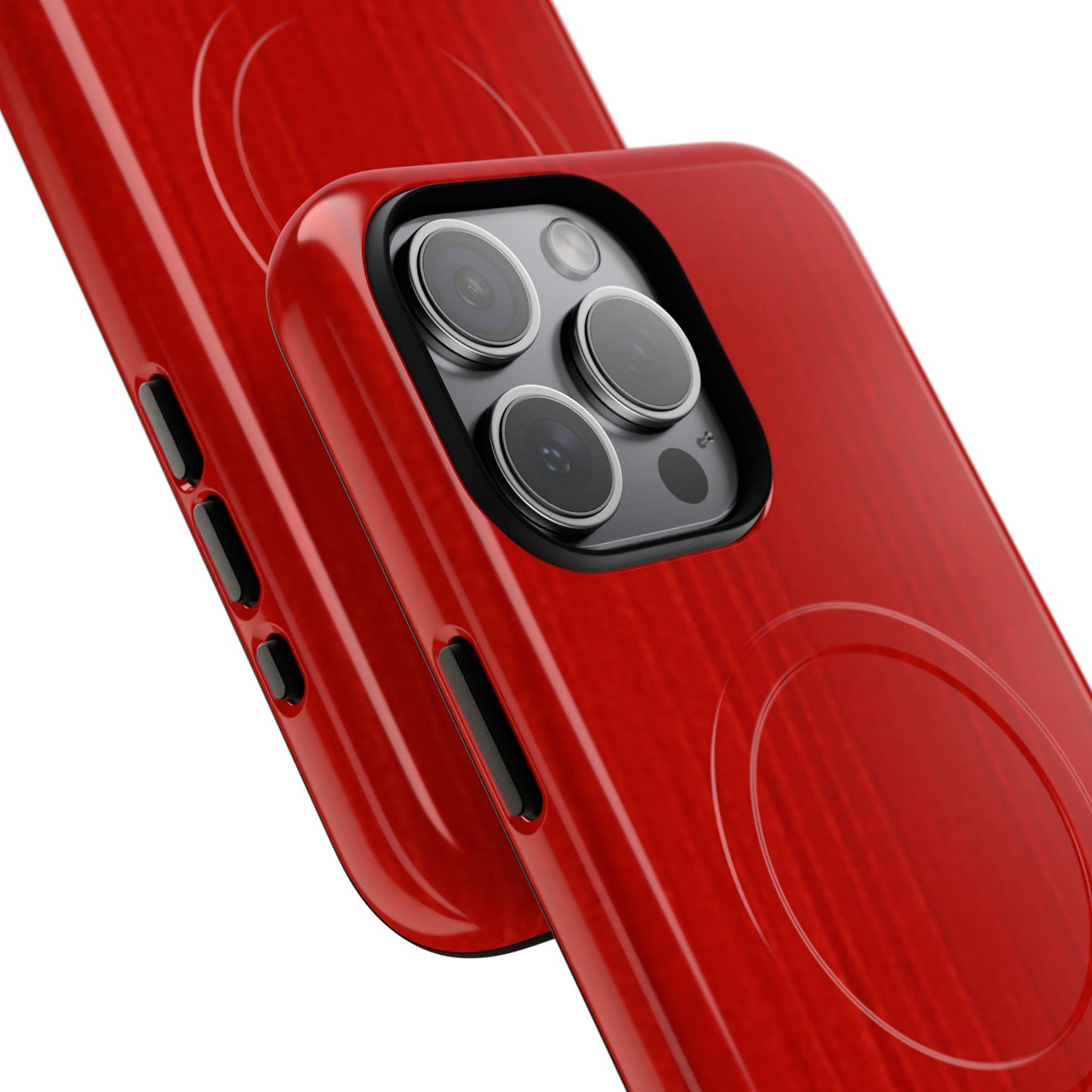 Red Magnetic Phone Case | Tough Magnetic Case, MagSafe Compatible