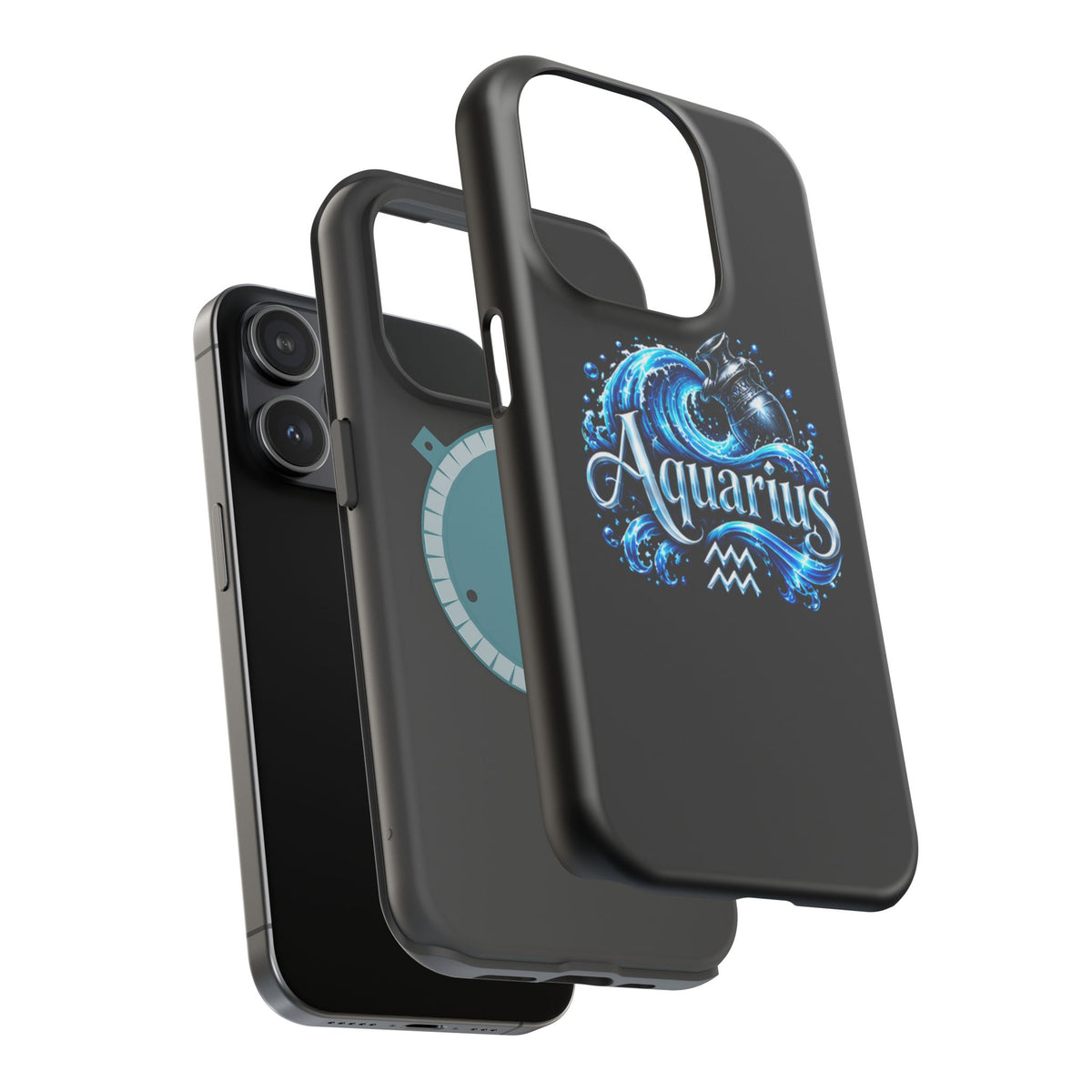 Aquarius Zodiac Magnetic Impact-Resistant Phone Case
