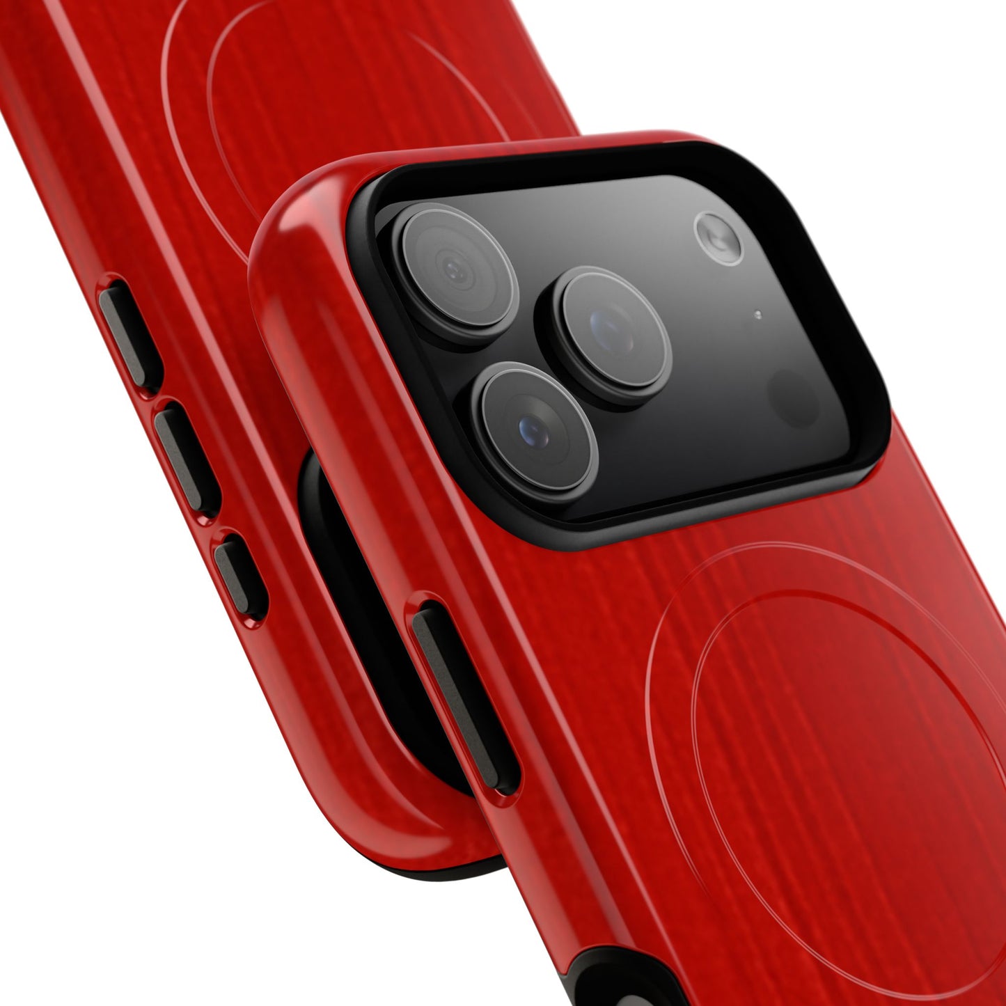 Red Magnetic Phone Case | Tough Magnetic Case, MagSafe Compatible