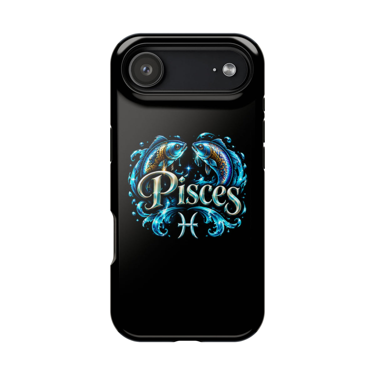 Pisces Magnetic Impact-Resistant Phone Case — Zodiac Fish Astrology Design