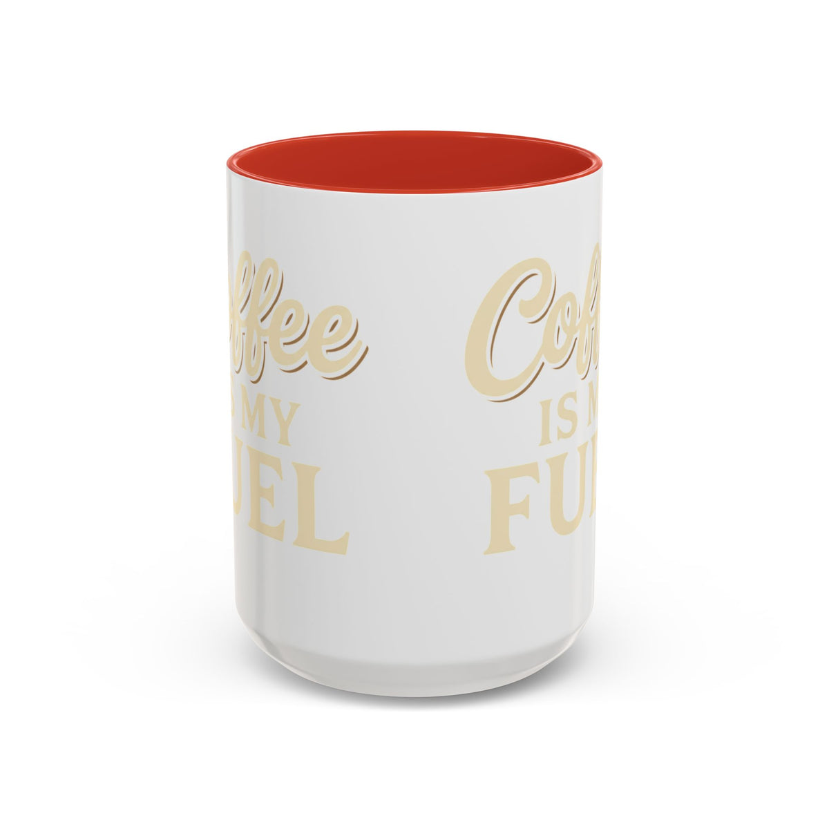 Coffee Is My Fuel Accent Coffee Mug — 11/15oz Ceramic Gift for Coffee Lovers