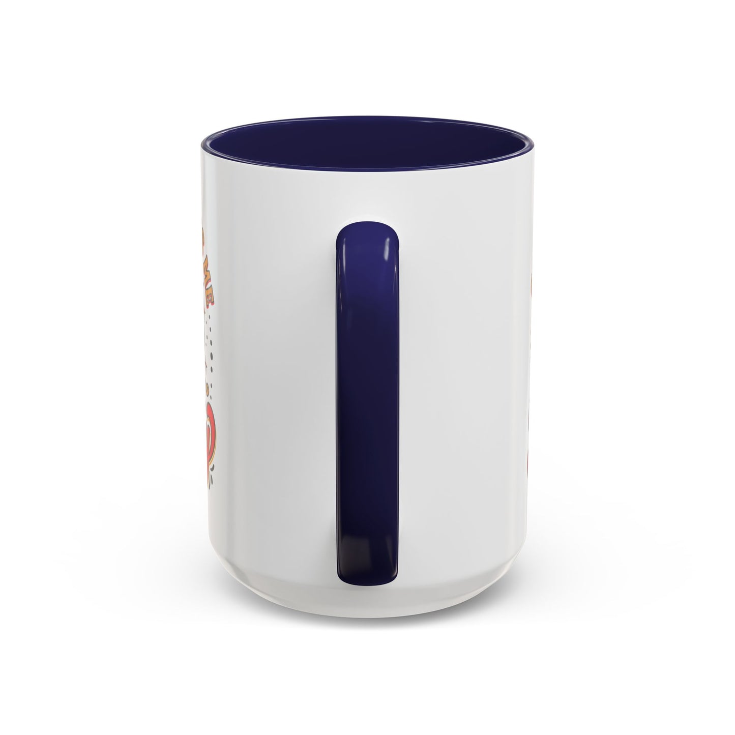 Coffee Mug — "Coffee Makes Me Happy" Cute Retro Accent Mug (11/15oz)