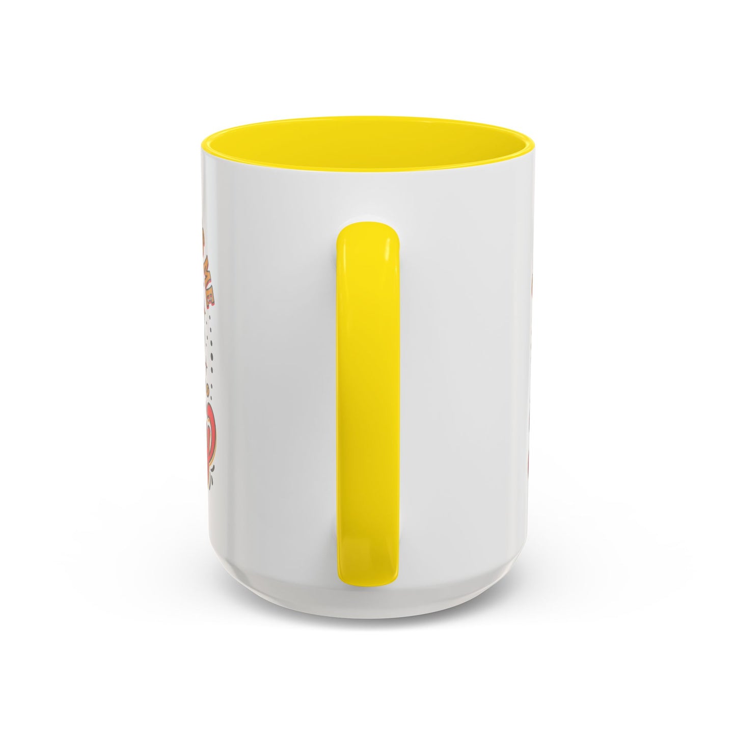 Coffee Mug — "Coffee Makes Me Happy" Cute Retro Accent Mug (11/15oz)