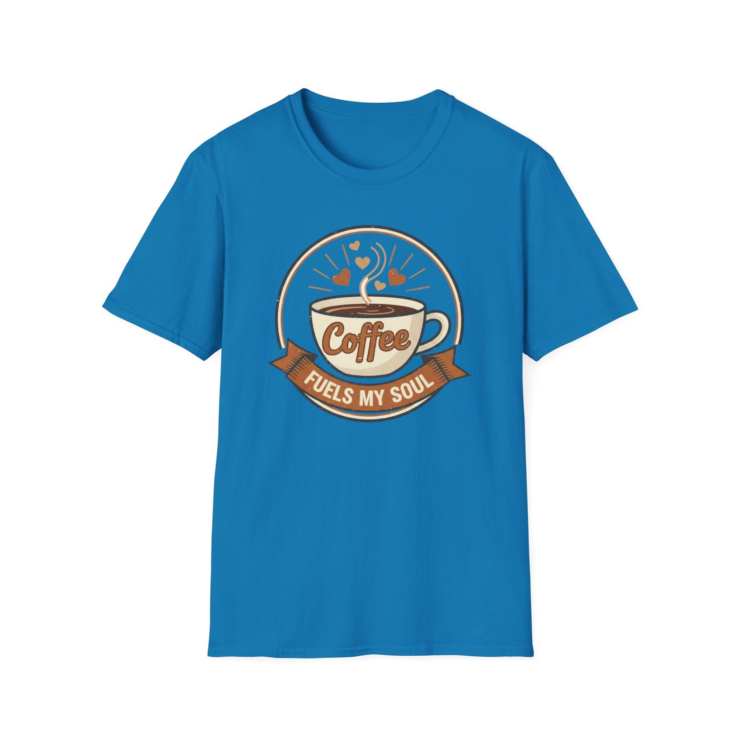 Coffee Fuels My Soul T-Shirt | Coffee Cup Tee, Cafe Lover Tee