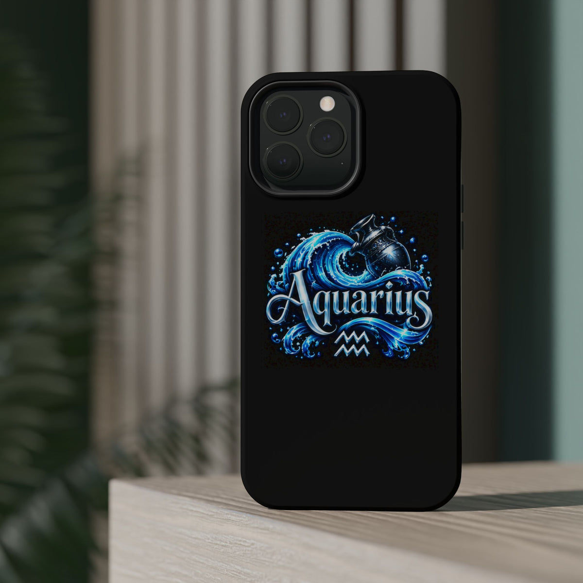 Aquarius Zodiac Magnetic Impact-Resistant Phone Case