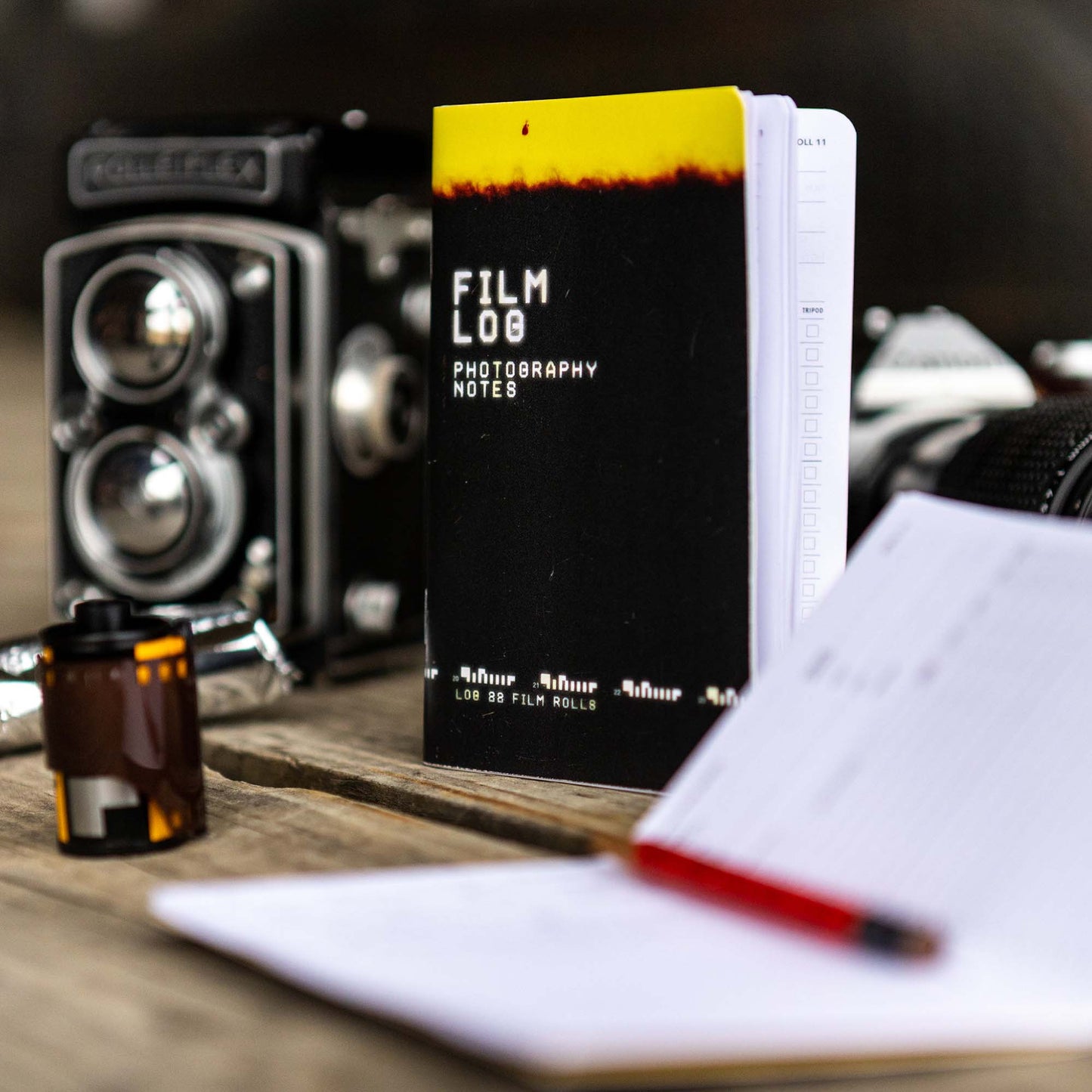 Film Photography Log | 35mm & 120 Film Logbook | WRKBKS