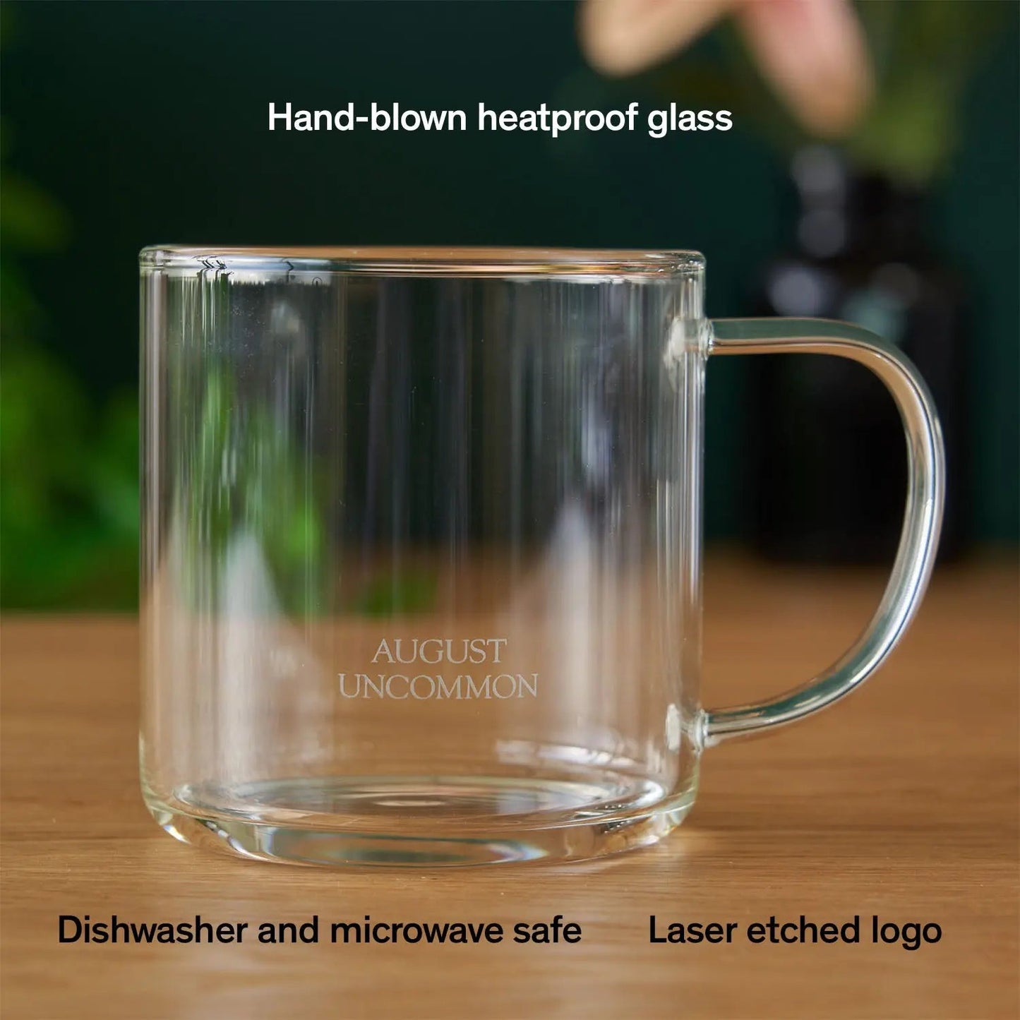 Glass Mug - Clear Elegance